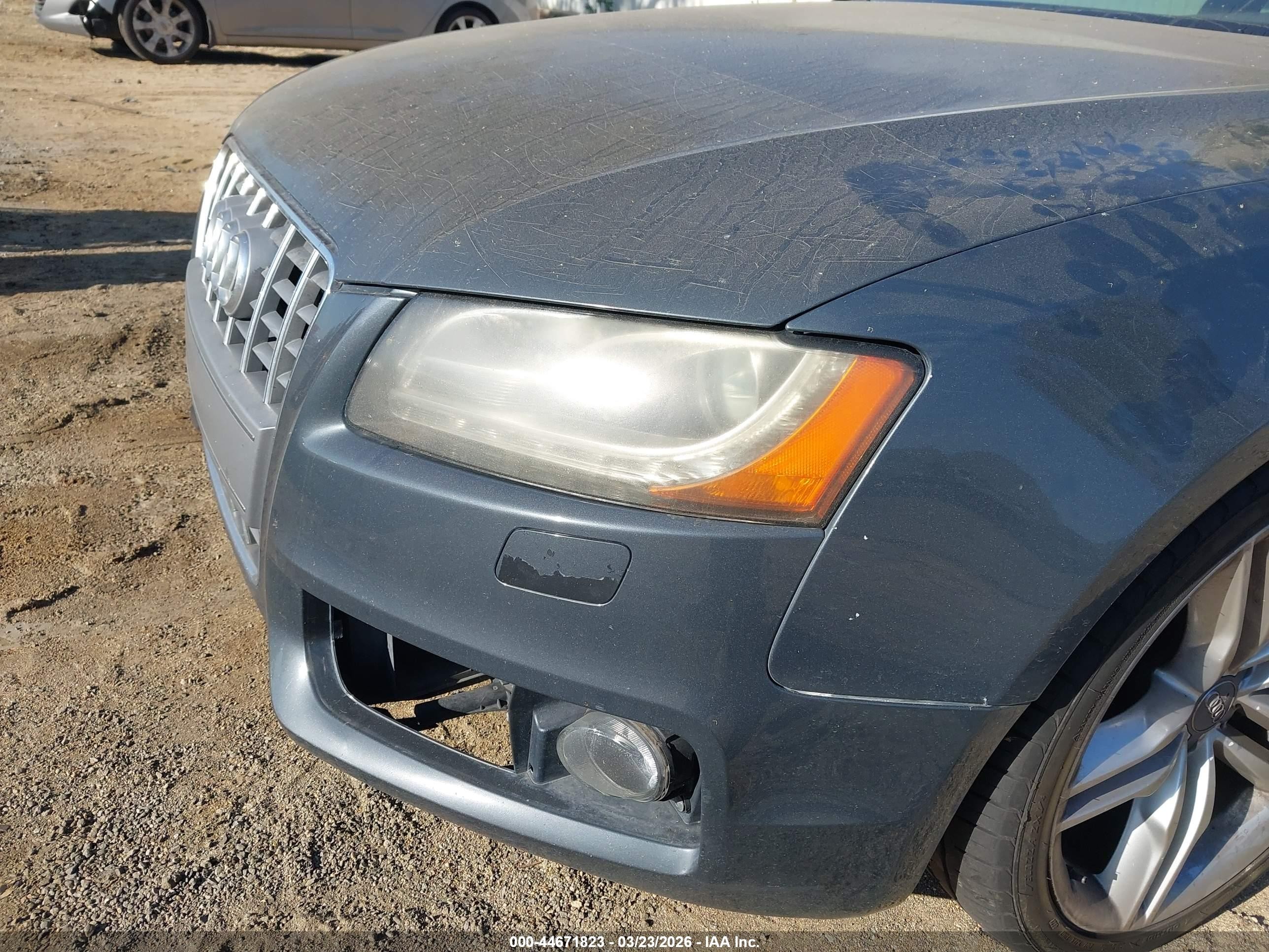 2008 Audi S5 4.2l Gray vin: WAURV78T08A009784