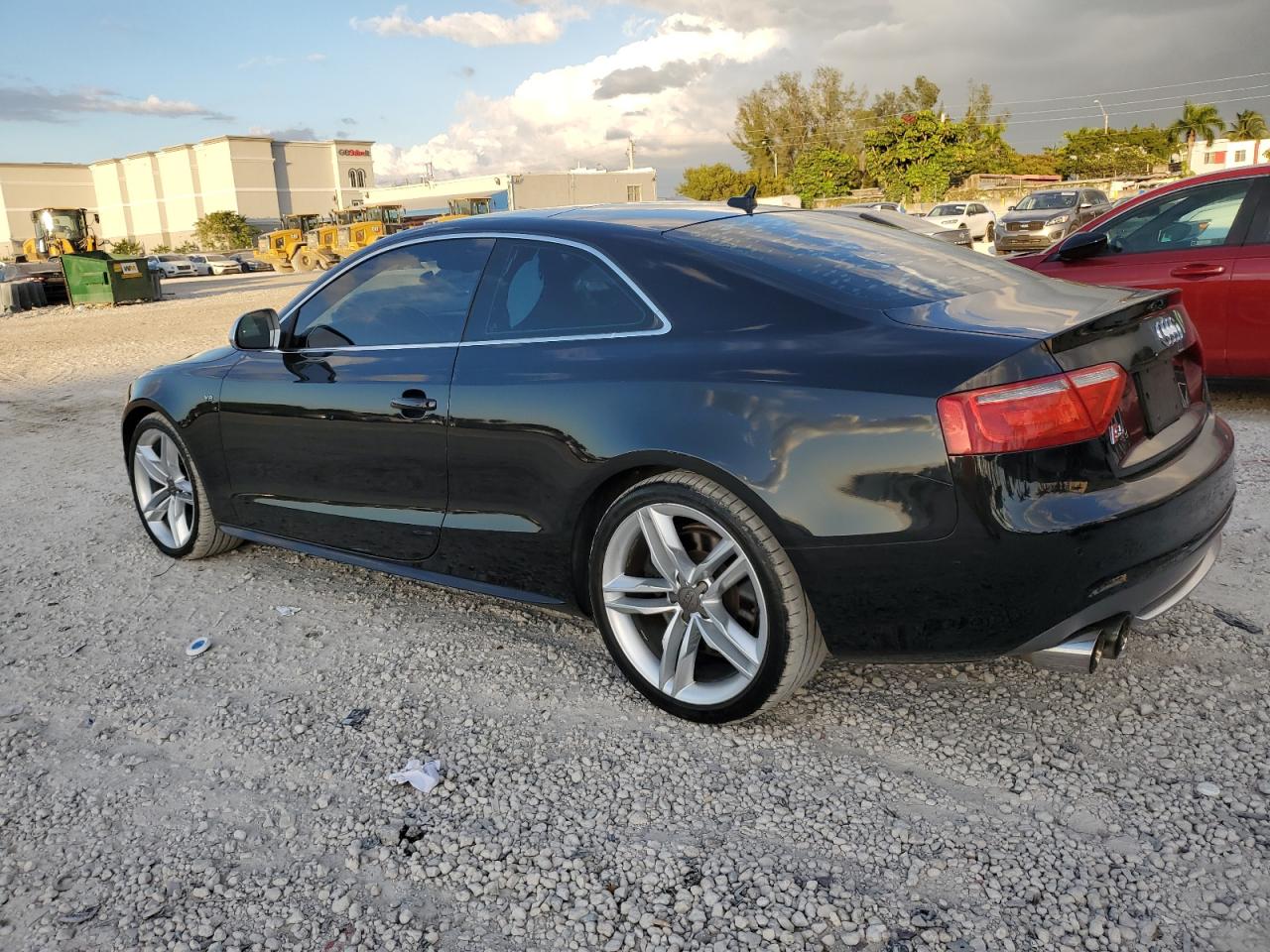 2008 Audi S5 Quattro Black vin: WAURV78T08A010725