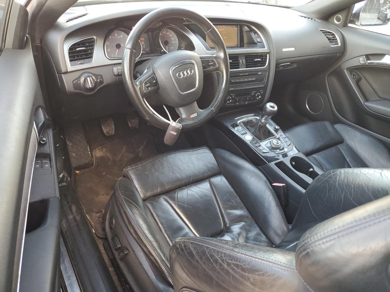 2008 Audi S5 Quattro Black vin: WAURV78T08A010725