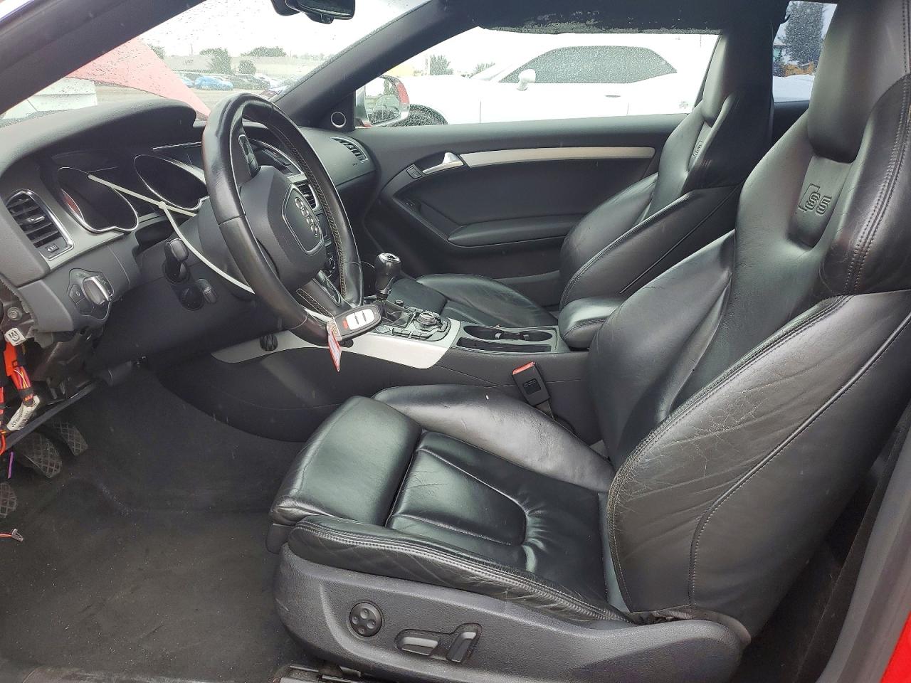 2008 Audi S5 Quattro Красный vin: WAURV78T08A011227