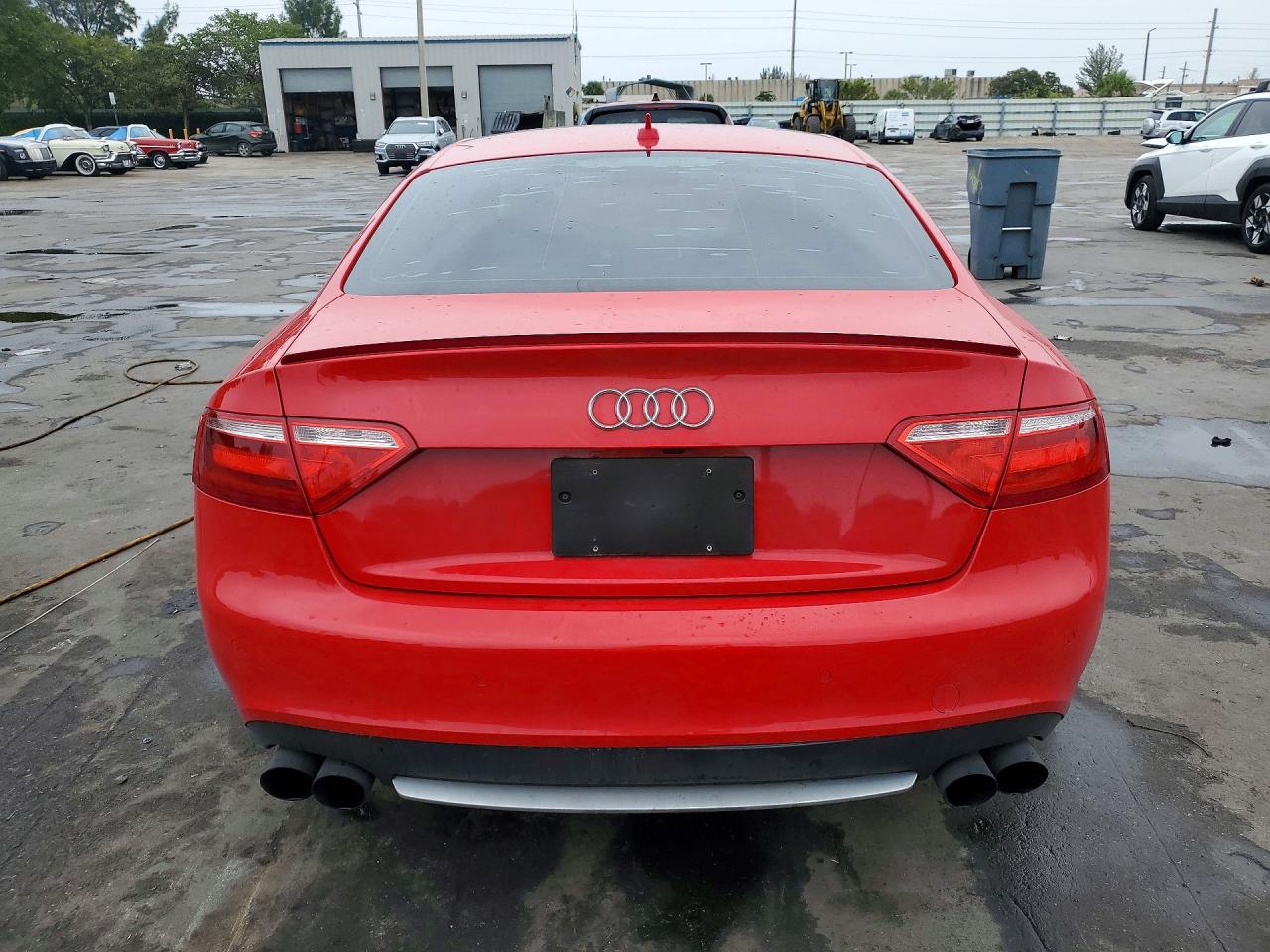 2008 Audi S5 Quattro Красный vin: WAURV78T08A011227