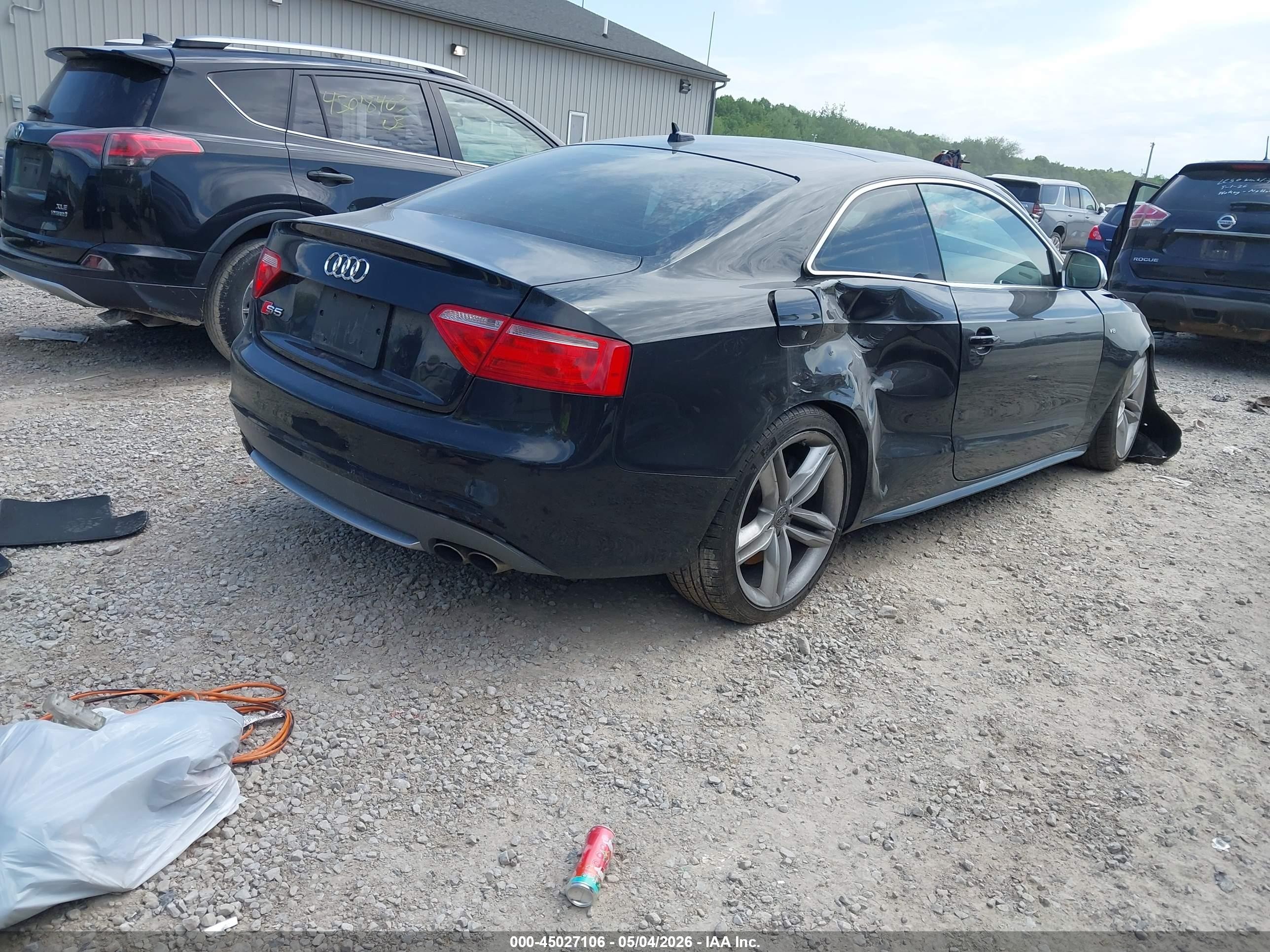 2009 Audi S5 4.2l Black vin: WAURV78T19A051527