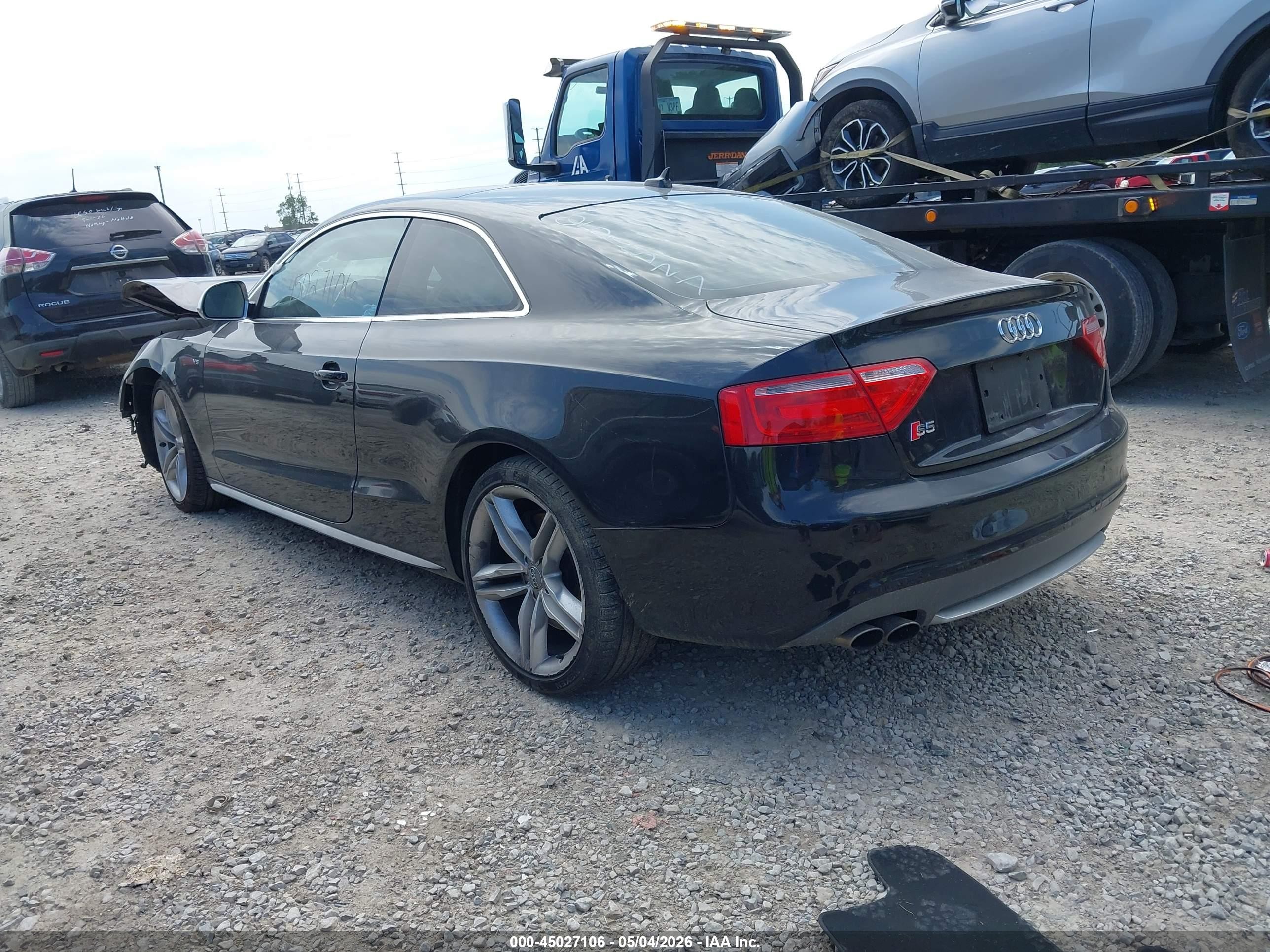 2009 Audi S5 4.2l Black vin: WAURV78T19A051527