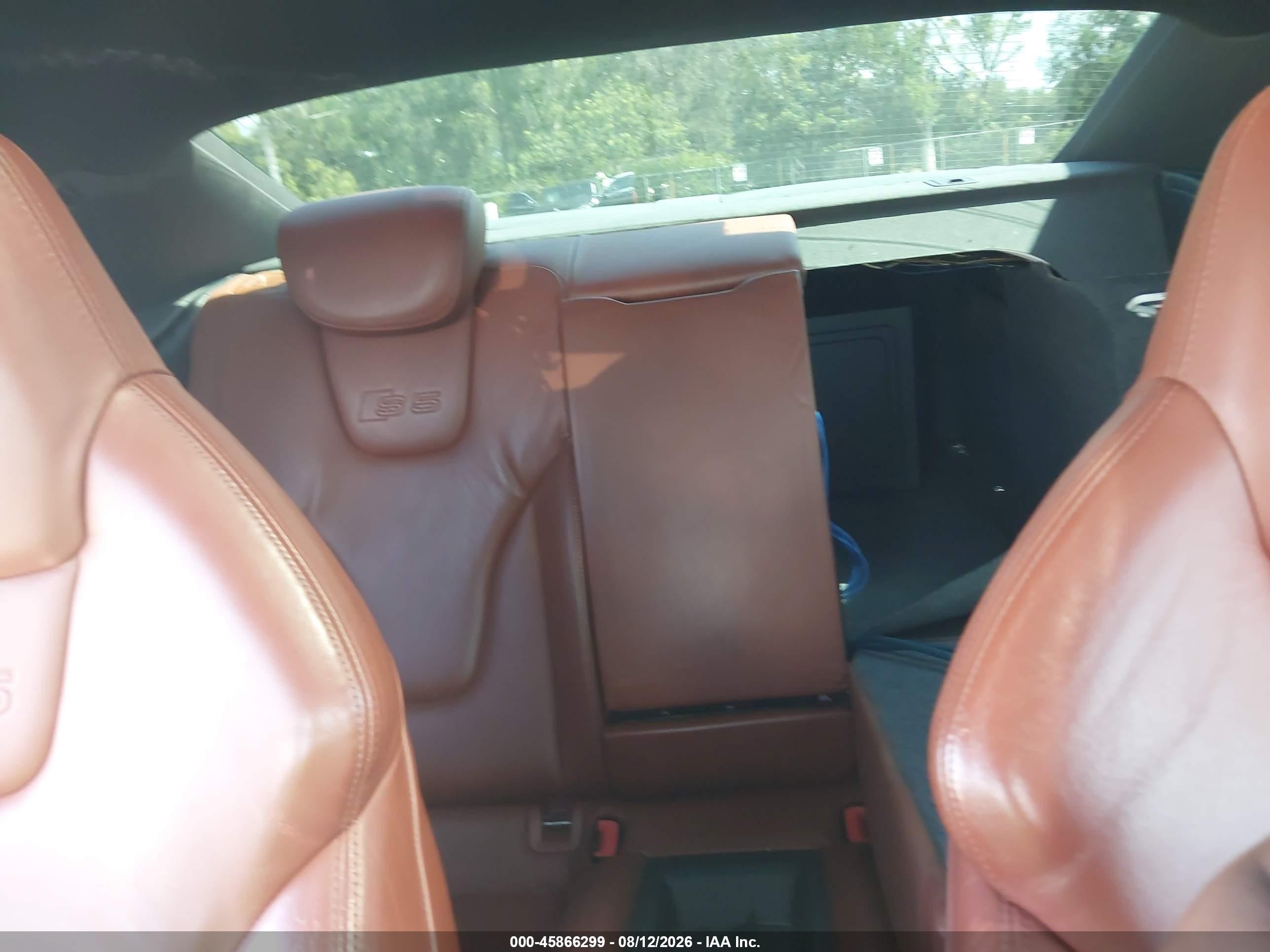 2008 Audi S5 4.2l White vin: WAURV78T58A010414