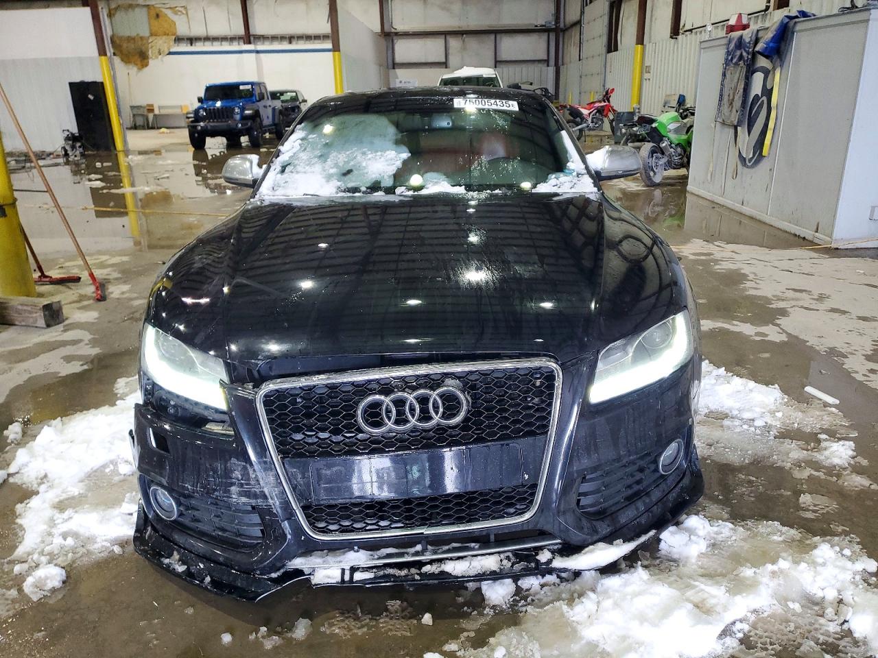 2008 Audi S5 Quattro Black vin: WAURV78T78A016702