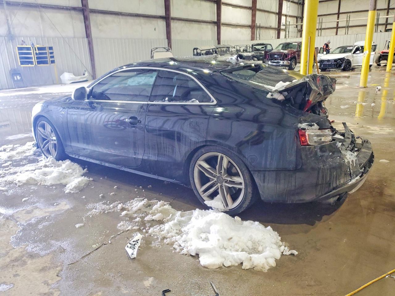 2008 Audi S5 Quattro Black vin: WAURV78T78A016702