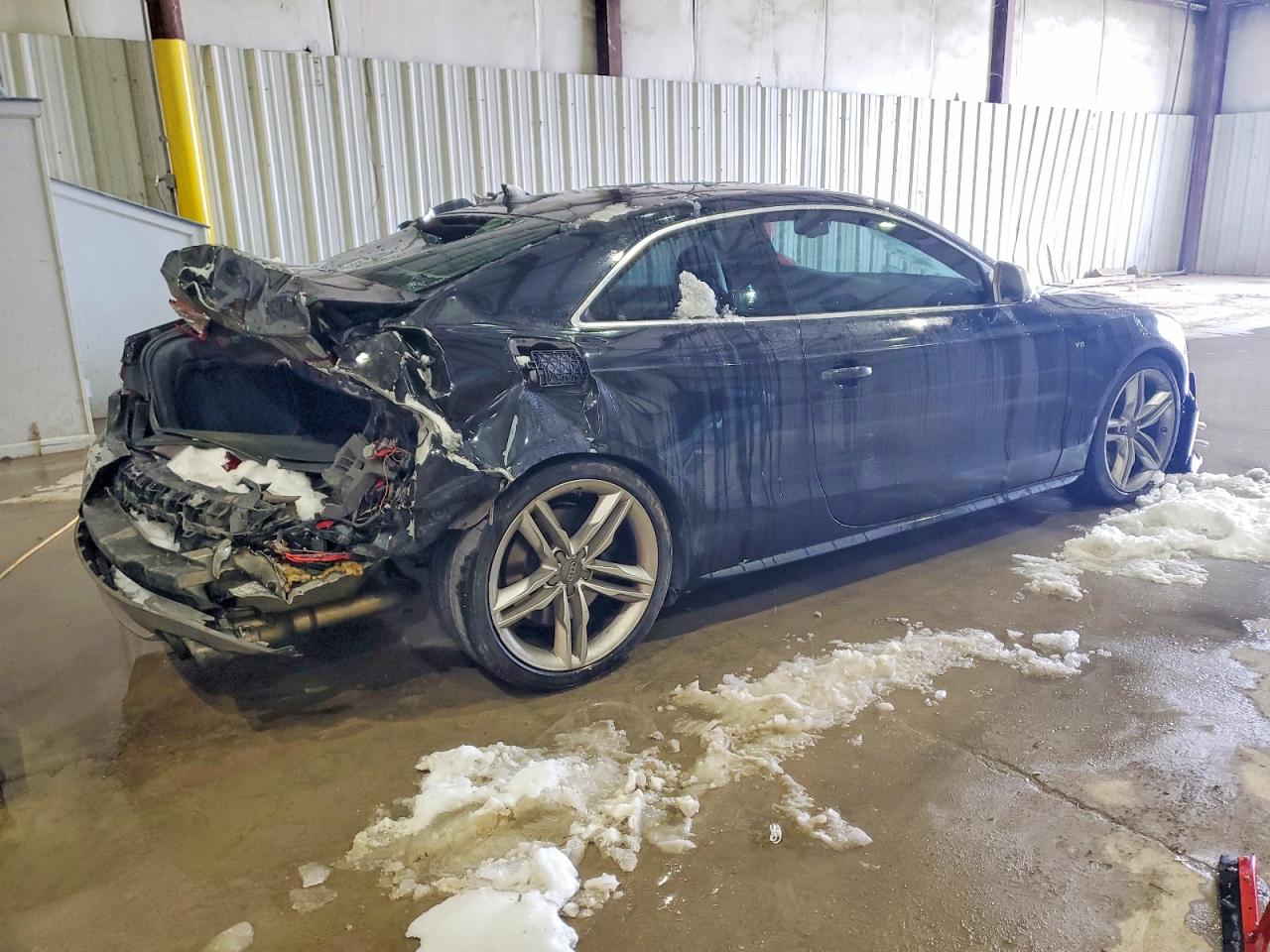 2008 Audi S5 Quattro Black vin: WAURV78T78A016702
