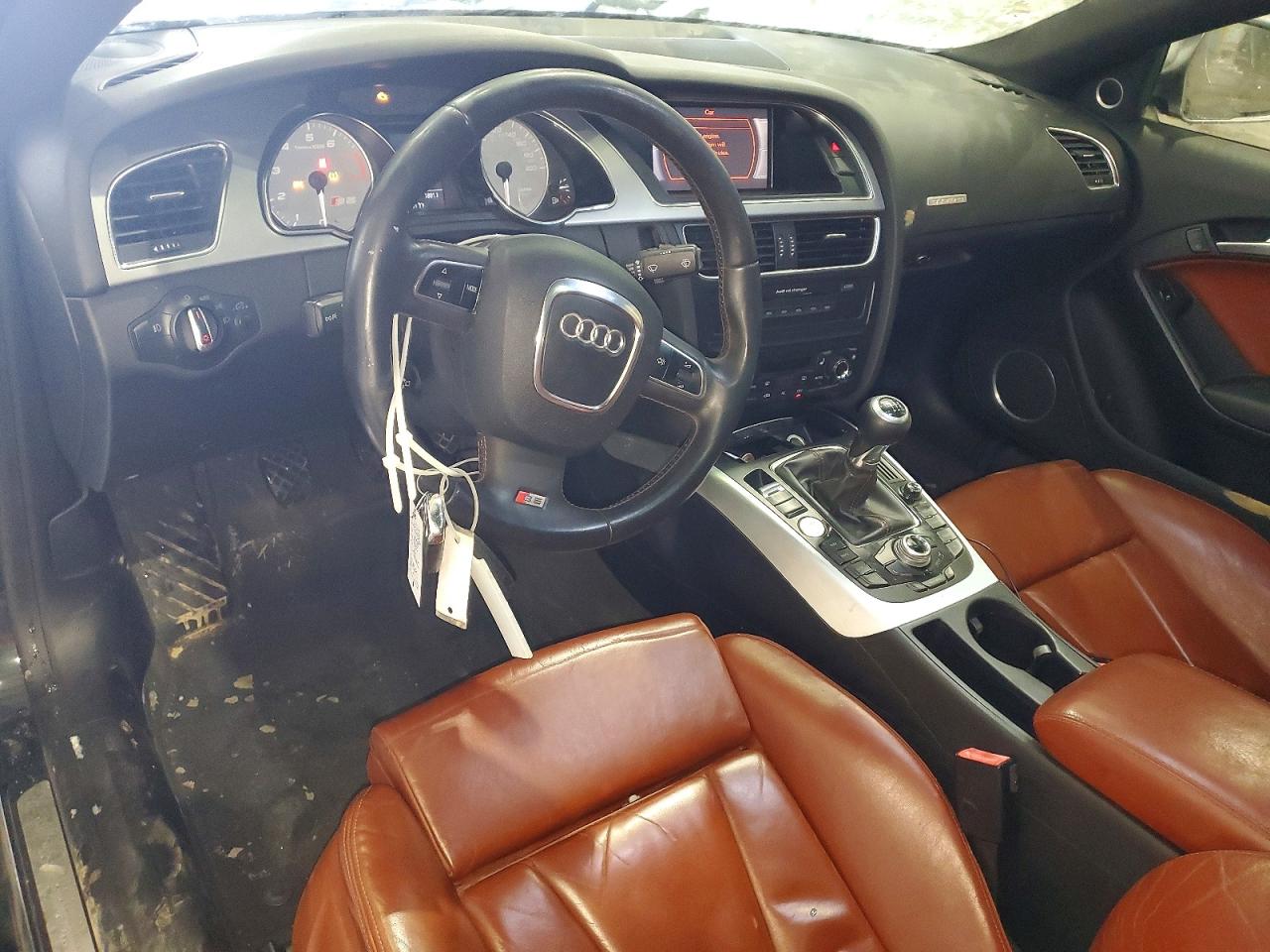2008 Audi S5 Quattro Black vin: WAURV78T78A016702