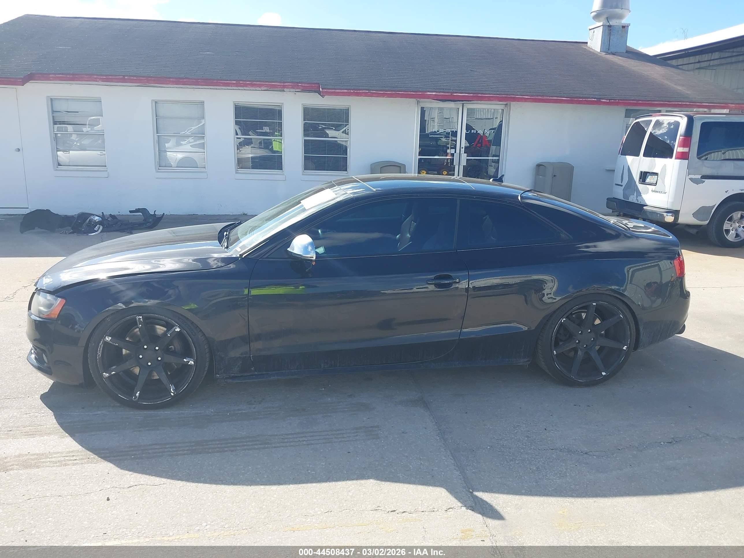 2008 Audi S5 4.2l Black vin: WAURV78T78A018451