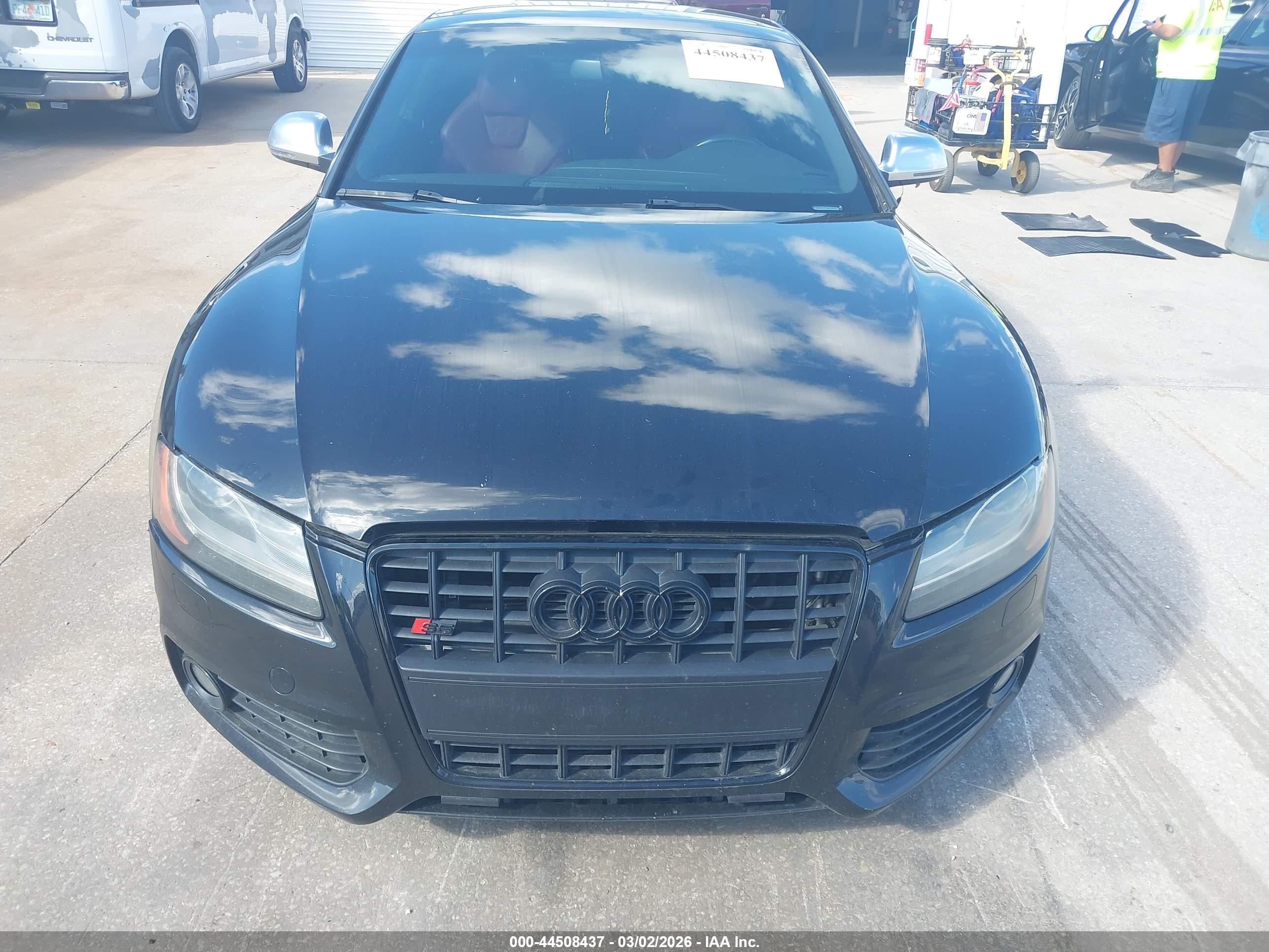 2008 Audi S5 4.2l Black vin: WAURV78T78A018451