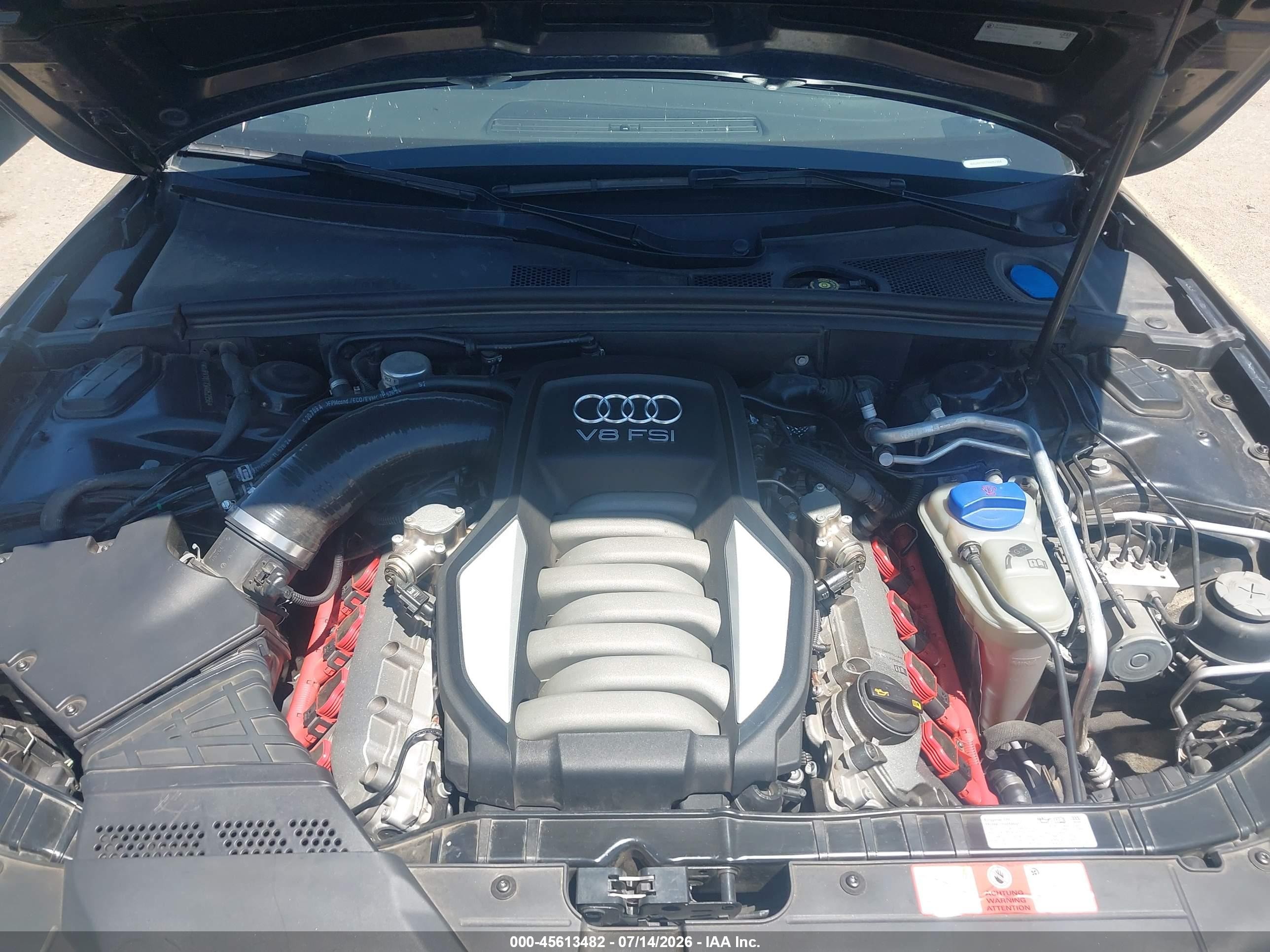 2009 Audi S5 4.2l Black vin: WAURV78T79A052956