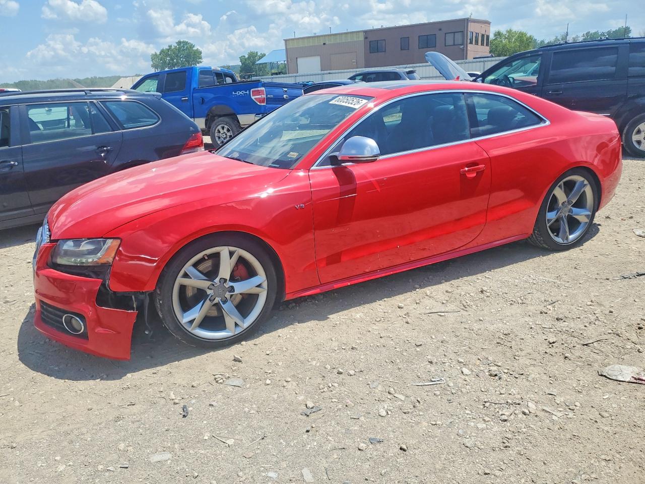 2009 Audi S5 Quattro Red vin: WAURV78TX9A032443