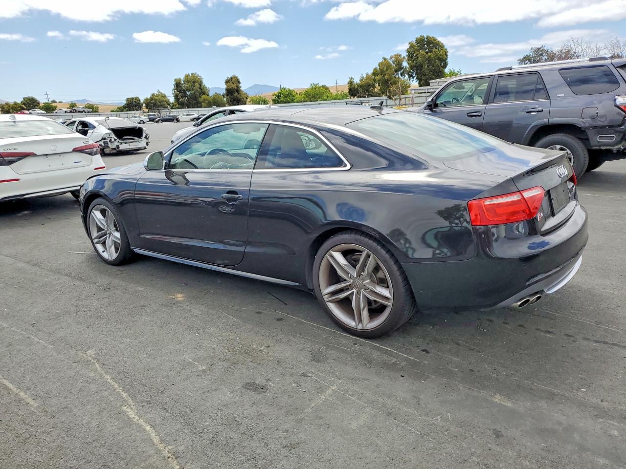 2009 Audi S5 Quattro Black vin: WAURV78TX9A046875