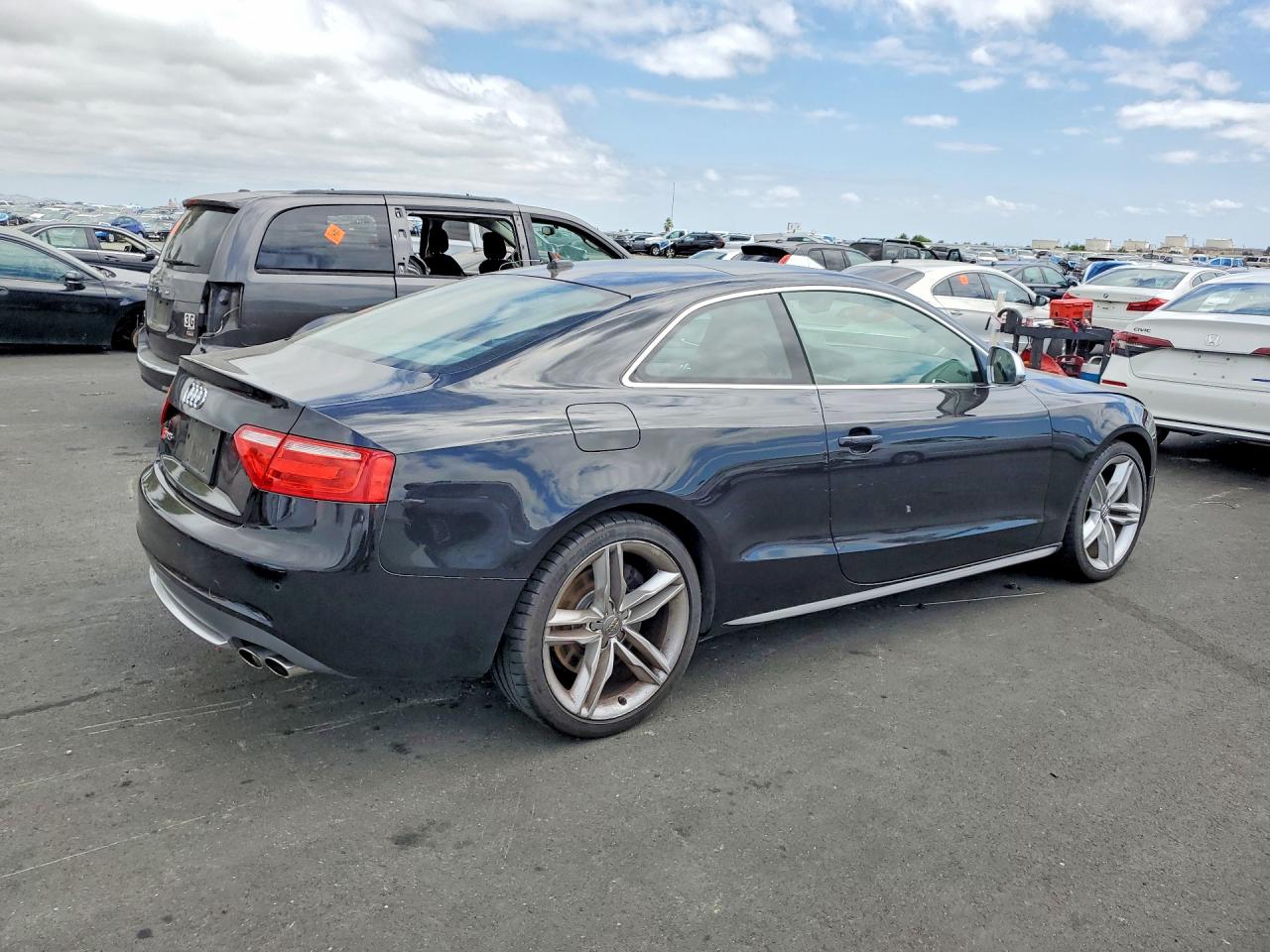 2009 Audi S5 Quattro Black vin: WAURV78TX9A046875