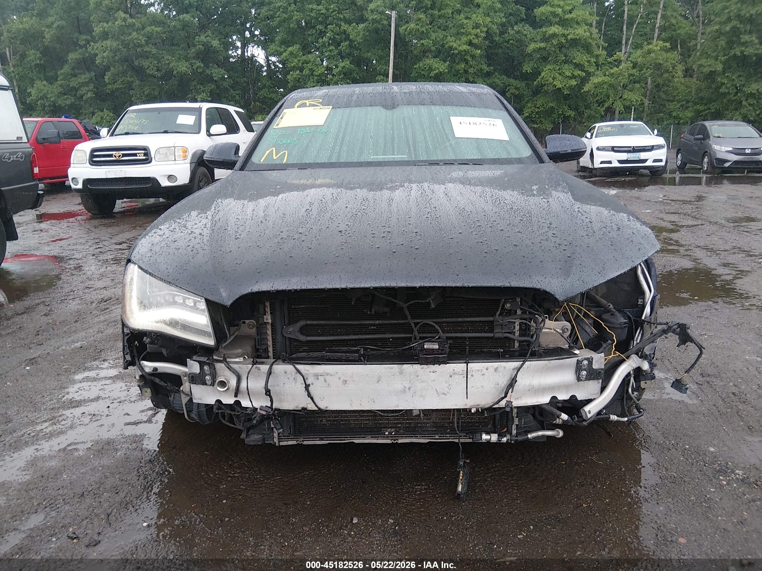 2011 Audi A8 L 4.2 Dark Blue vin: WAURVAFD0BN005971