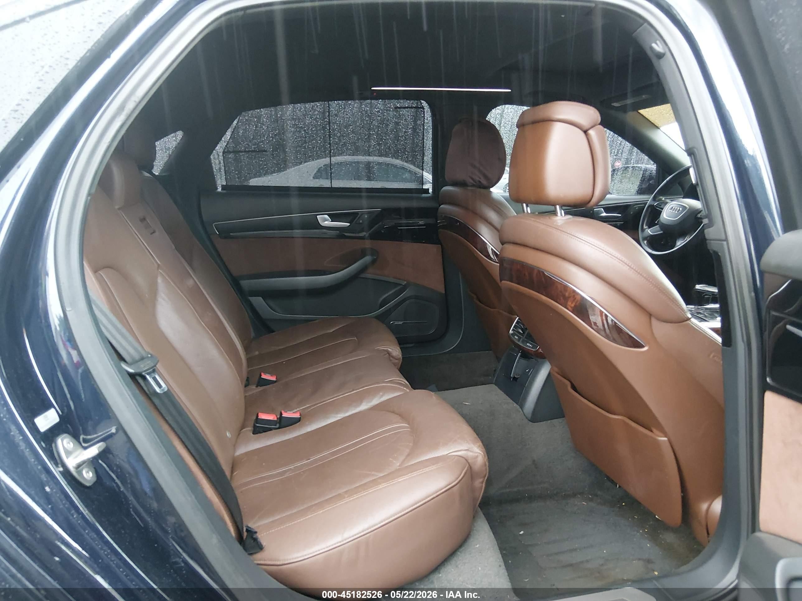 2011 Audi A8 L 4.2 Dark Blue vin: WAURVAFD0BN005971