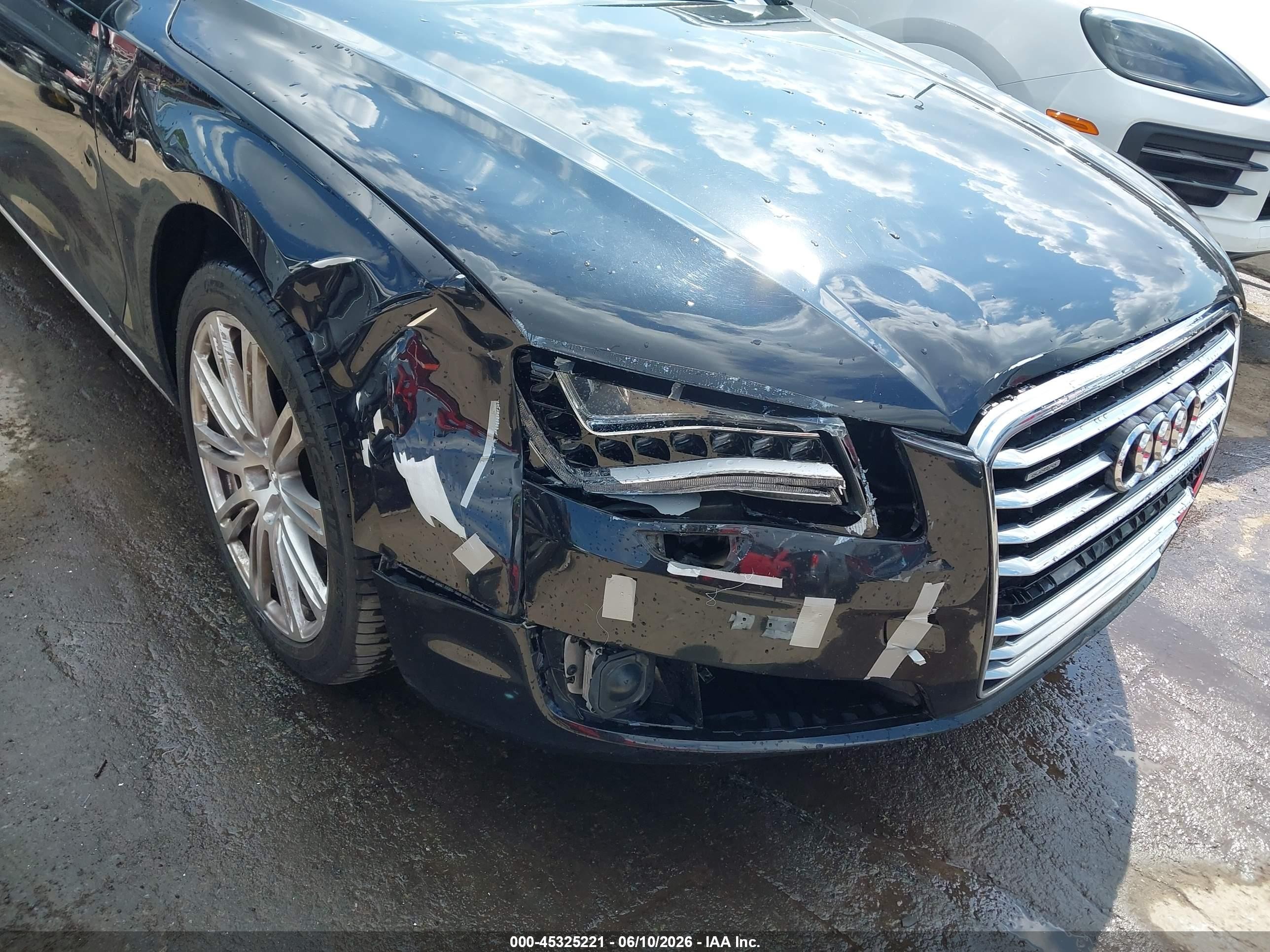 2012 Audi A8 L 4.2 Black vin: WAURVAFD0CN007947
