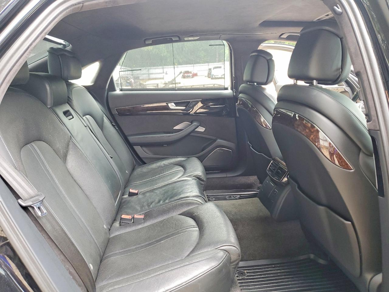 2011 Audi A8 L Quattro Black vin: WAURVAFD1BN011312