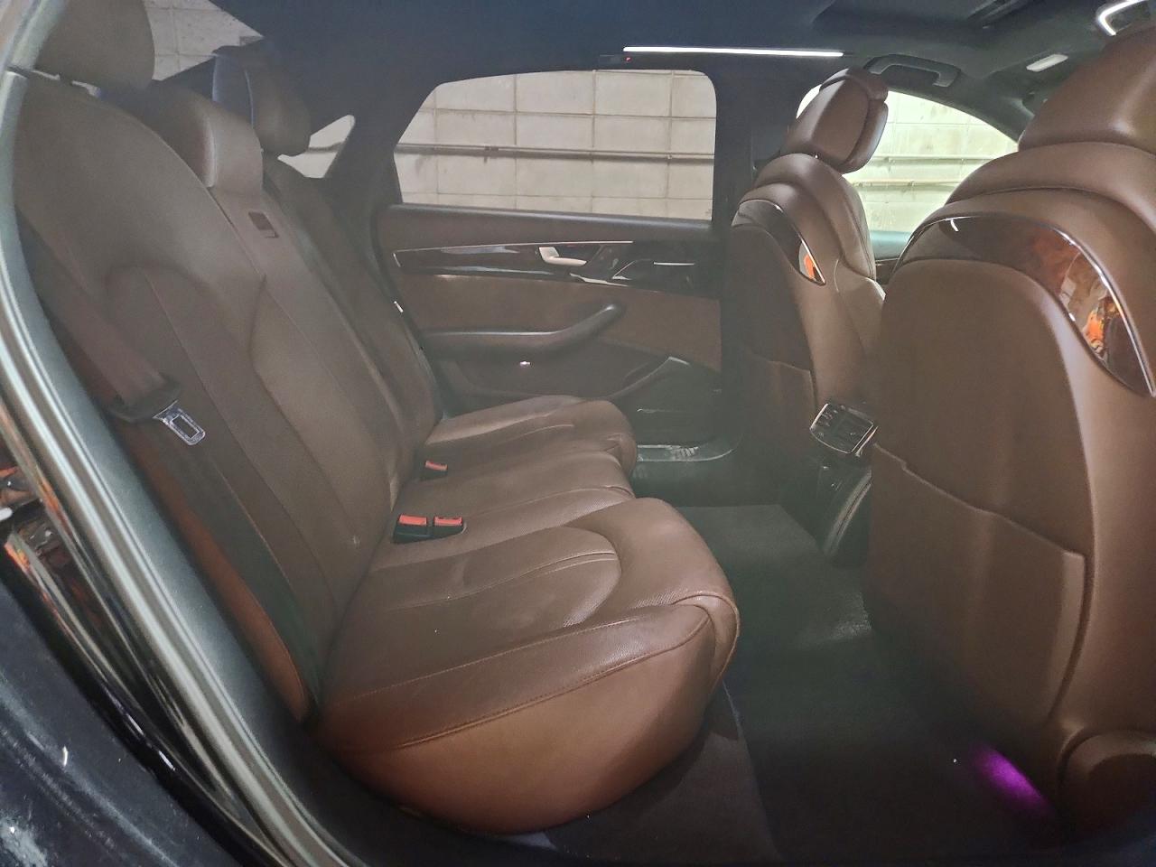 2012 Audi A8 L Quattro Black vin: WAURVAFD1CN006984