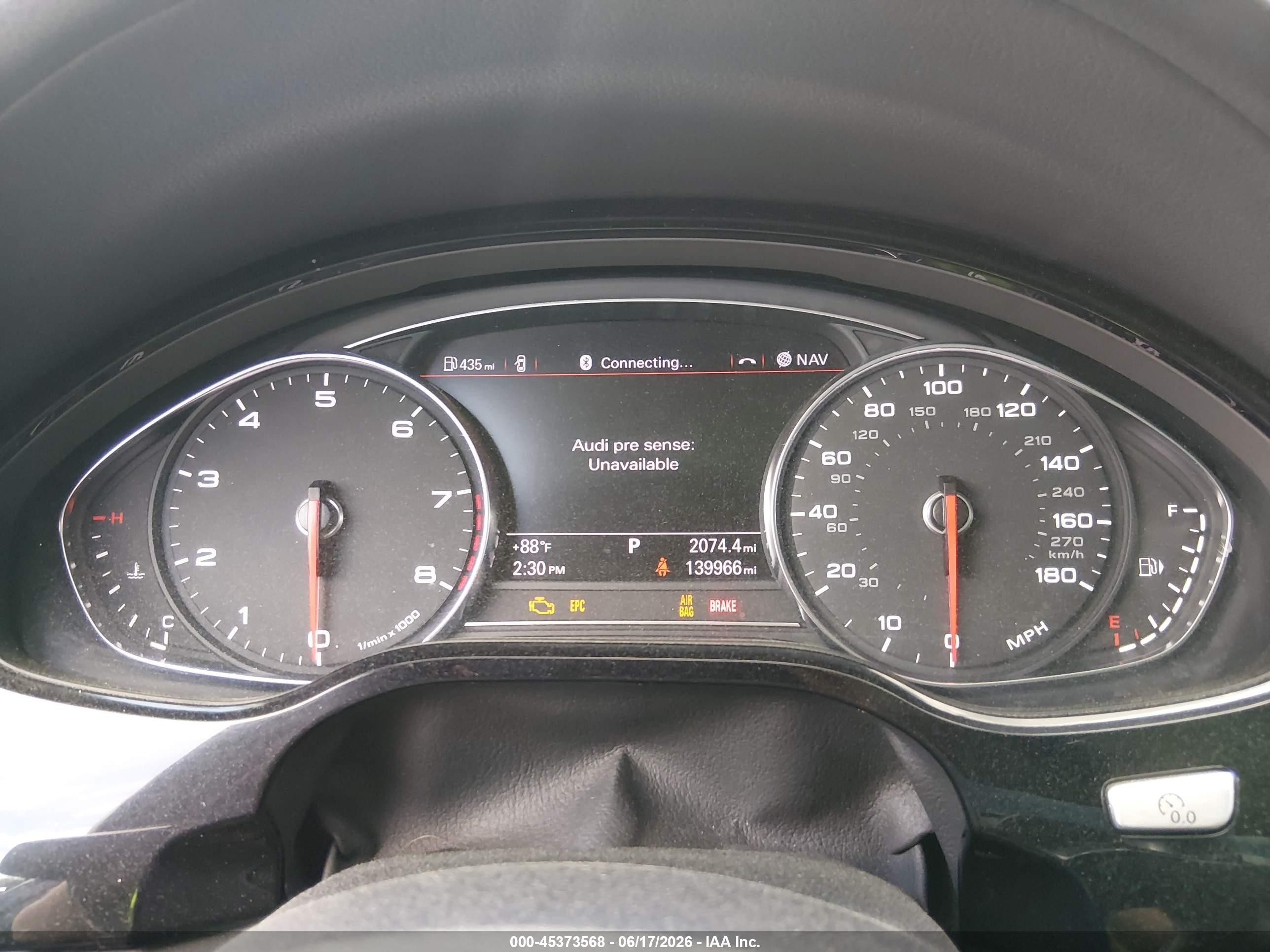 2012 Audi A8 L L 4.2 (tiptronic) (no Longer Orderable) Black vin: WAURVAFD2CN006606