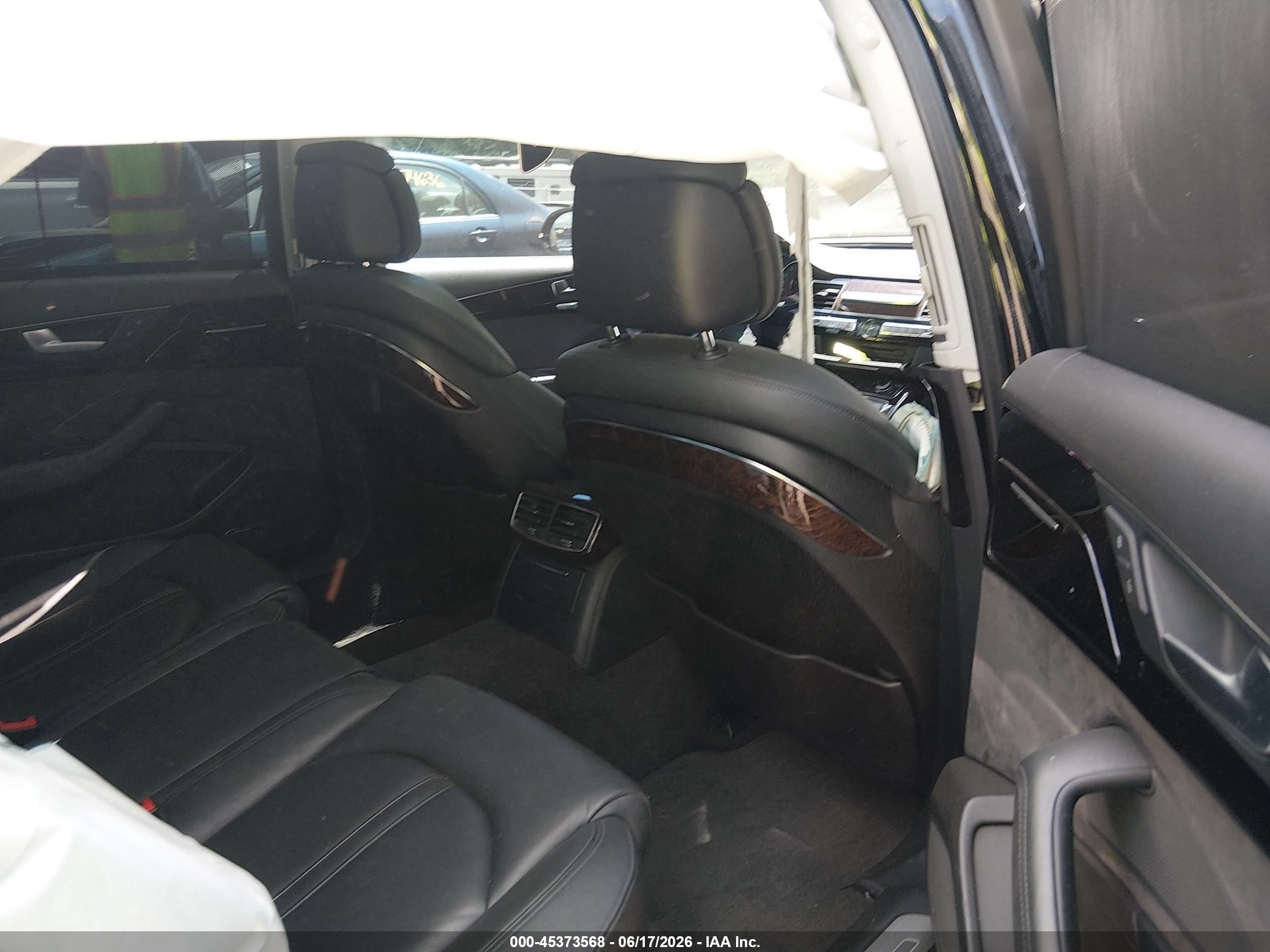 2012 Audi A8 L L 4.2 (tiptronic) (no Longer Orderable) Black vin: WAURVAFD2CN006606