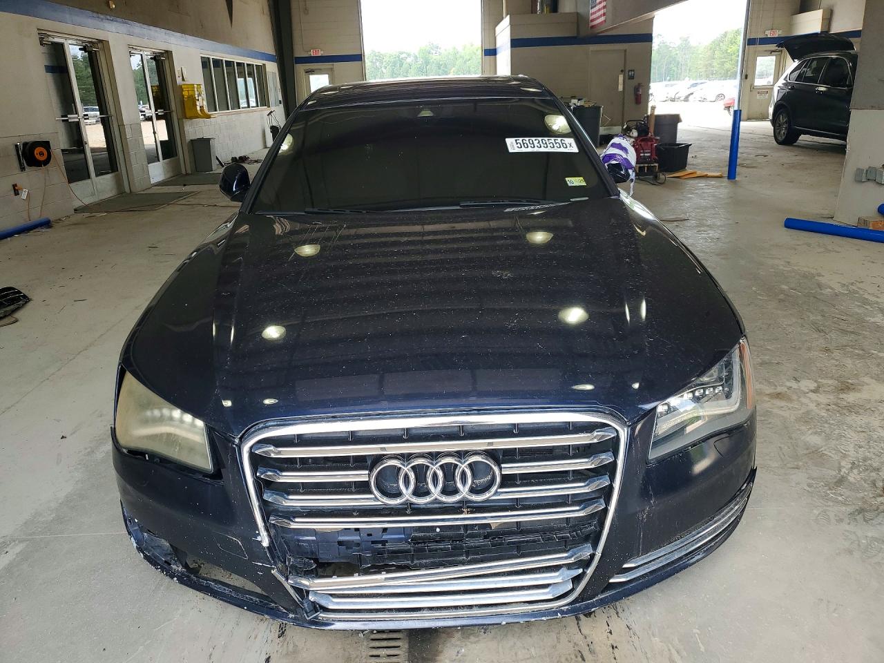 2011 Audi A8 L Quattro Blue vin: WAURVAFD3BN021100