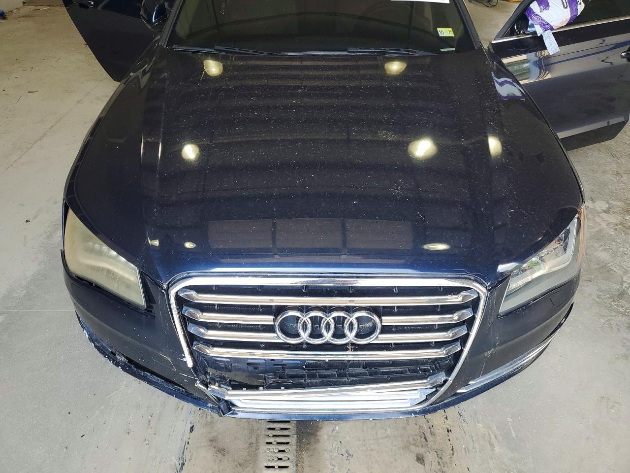 2011 Audi A8 L Quattro Blue vin: WAURVAFD3BN021100