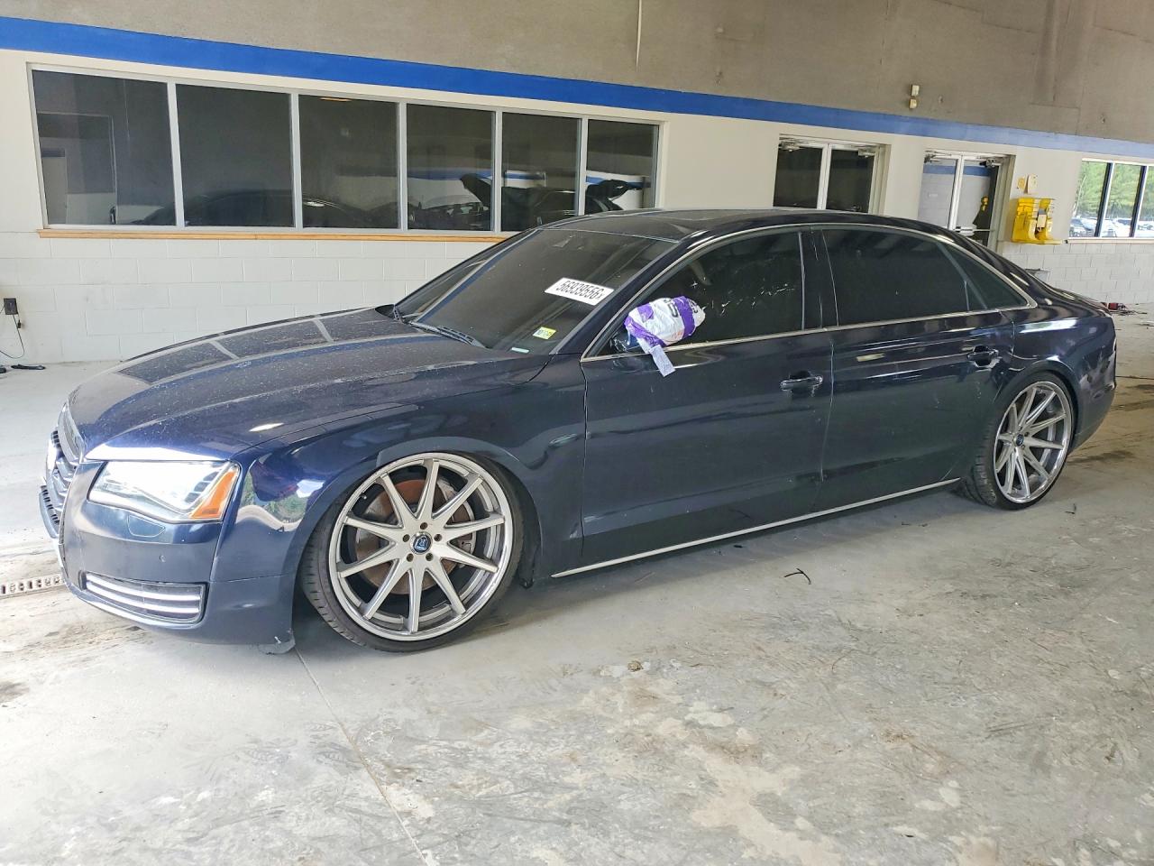 2011 Audi A8 L Quattro Blue vin: WAURVAFD3BN021100