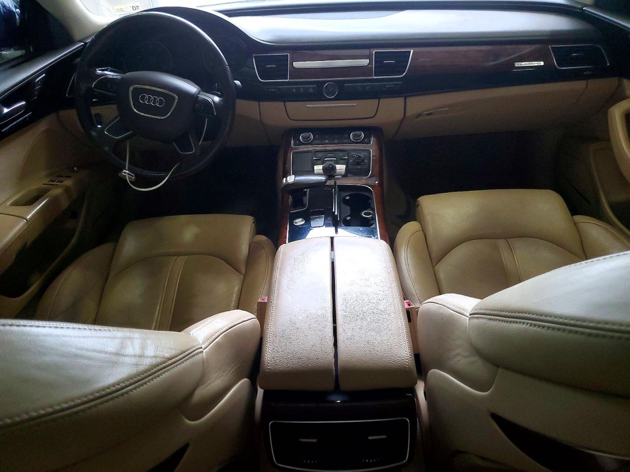 2011 Audi A8 L Quattro Blue vin: WAURVAFD3BN021100