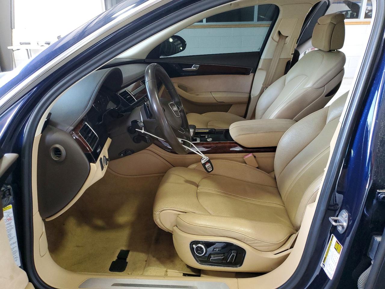 2011 Audi A8 L Quattro Blue vin: WAURVAFD3BN021100