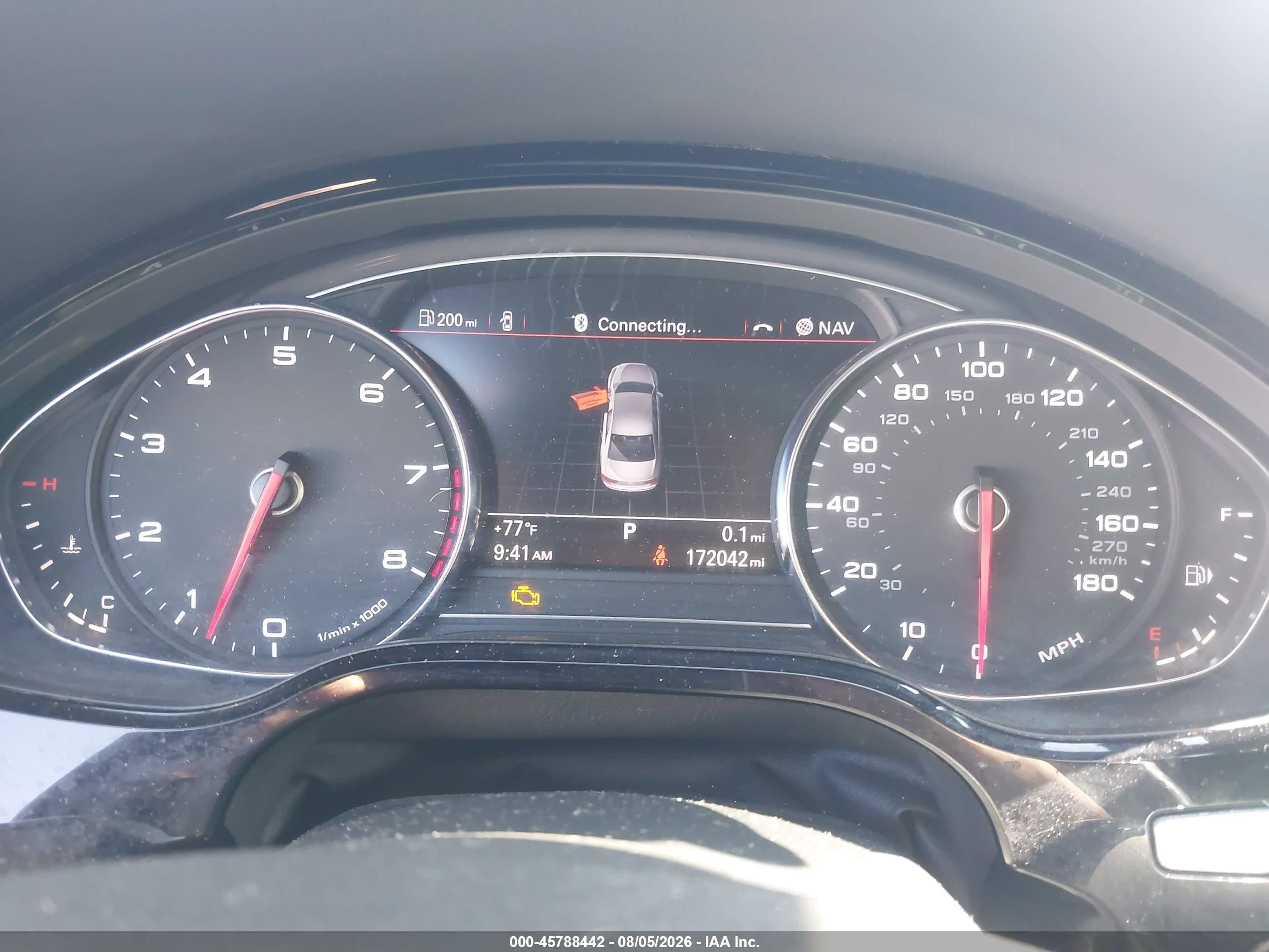 2012 Audi A8 L 4.2 Black vin: WAURVAFD3CN007098