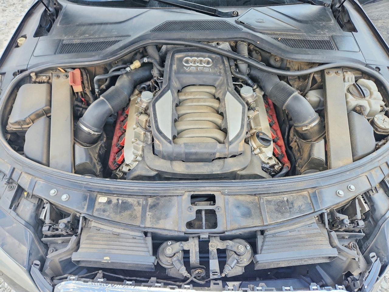 2012 Audi A8 L Quattro Charcoal vin: WAURVAFD3CN009787
