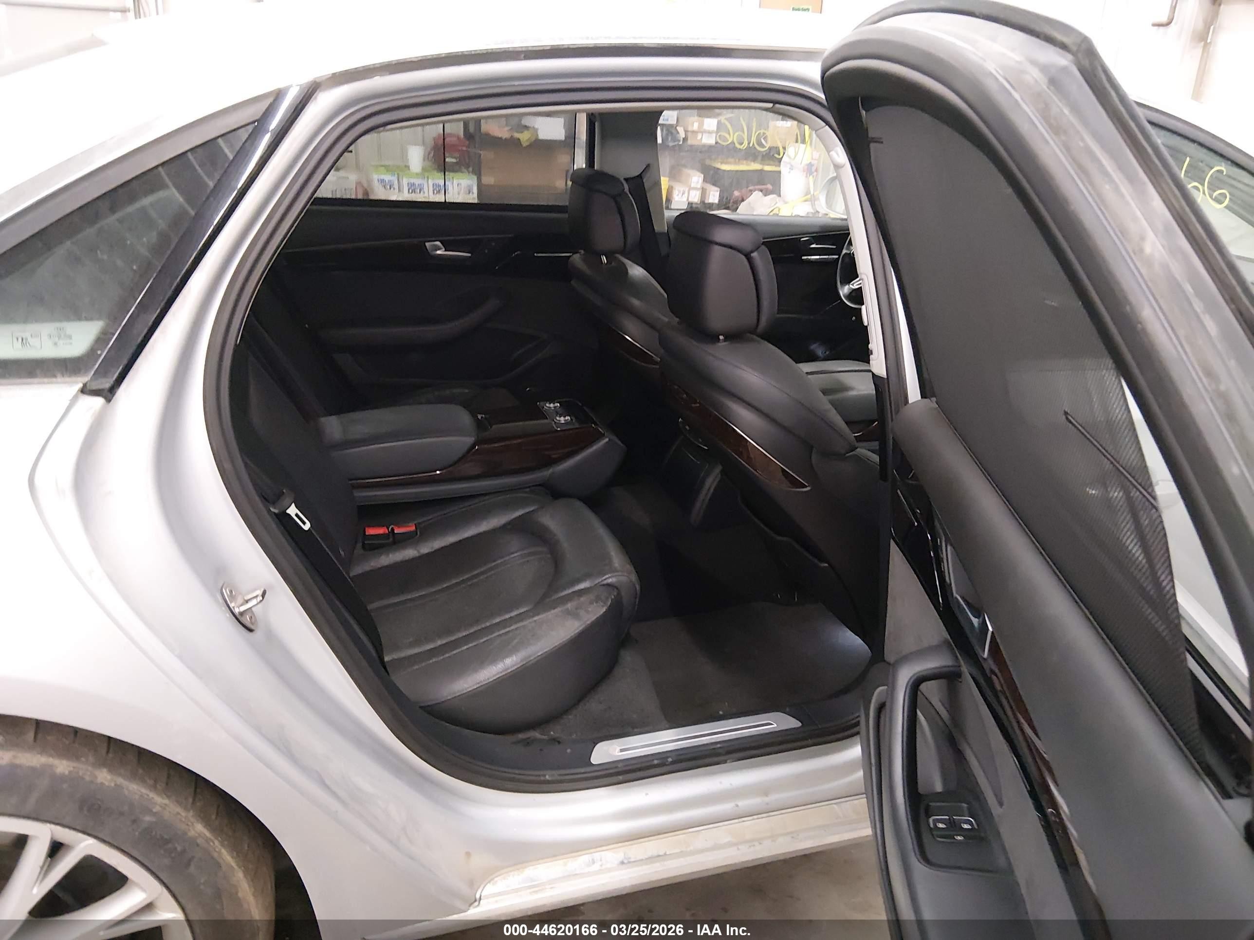 2012 Audi A8 L 4.2 Silver vin: WAURVAFD3CN010907