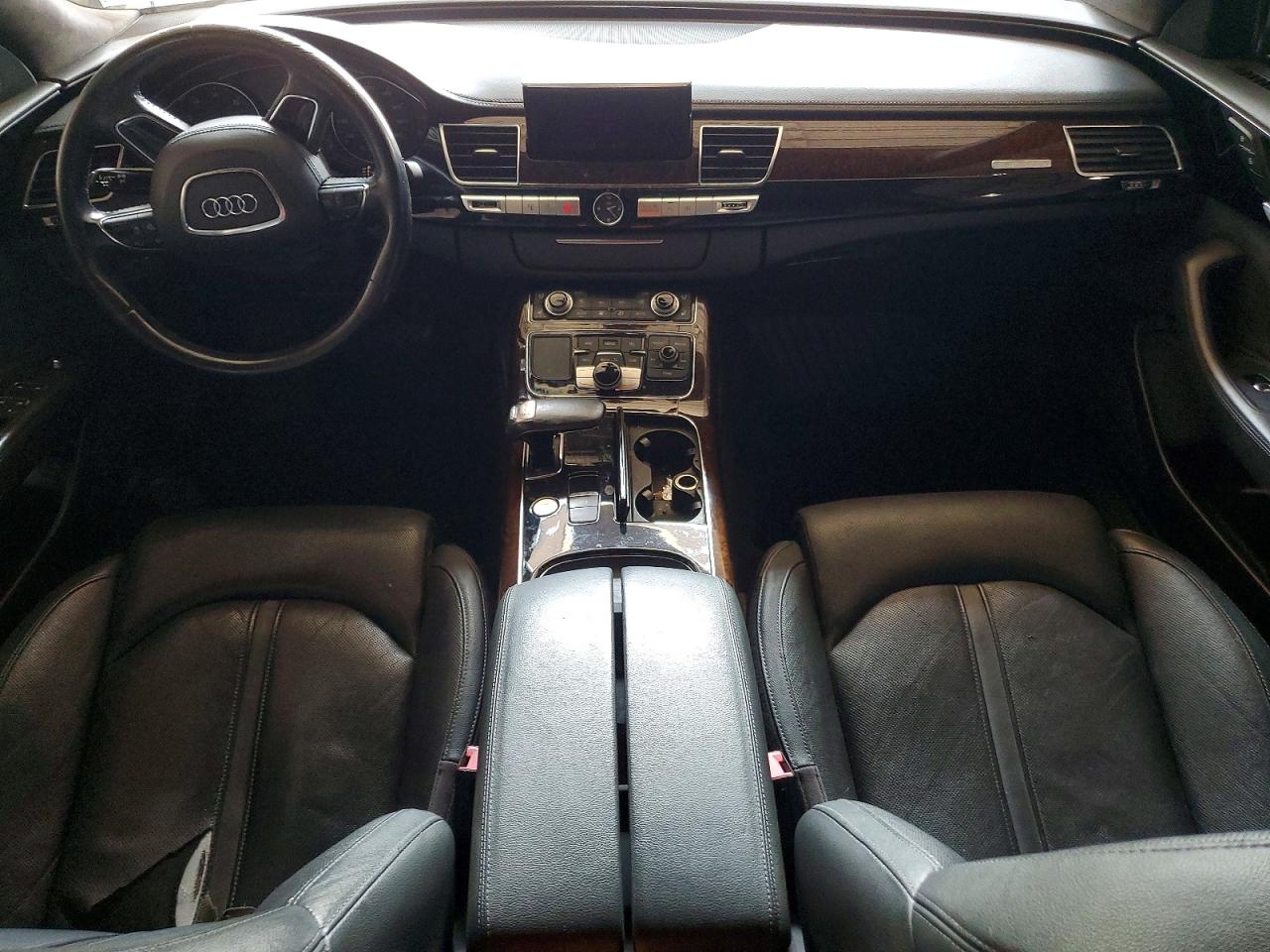 2012 Audi A8 L Quattro Black vin: WAURVAFD4CN003738