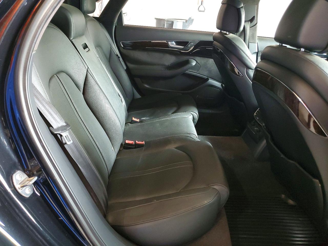 2012 Audi A8 L Quattro Black vin: WAURVAFD4CN003738