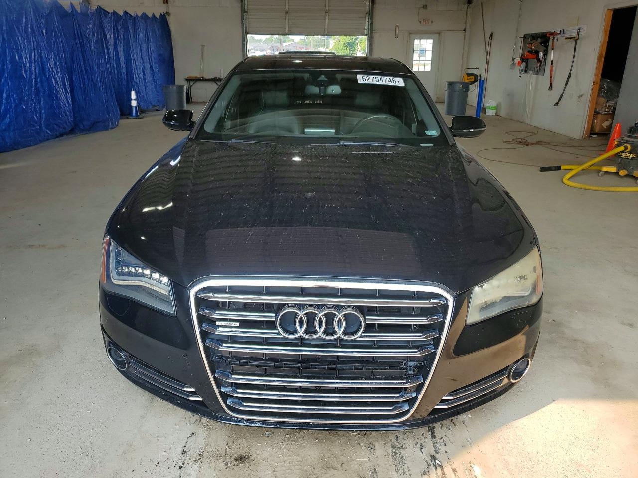 2012 Audi A8 L Quattro Black vin: WAURVAFD4CN003738