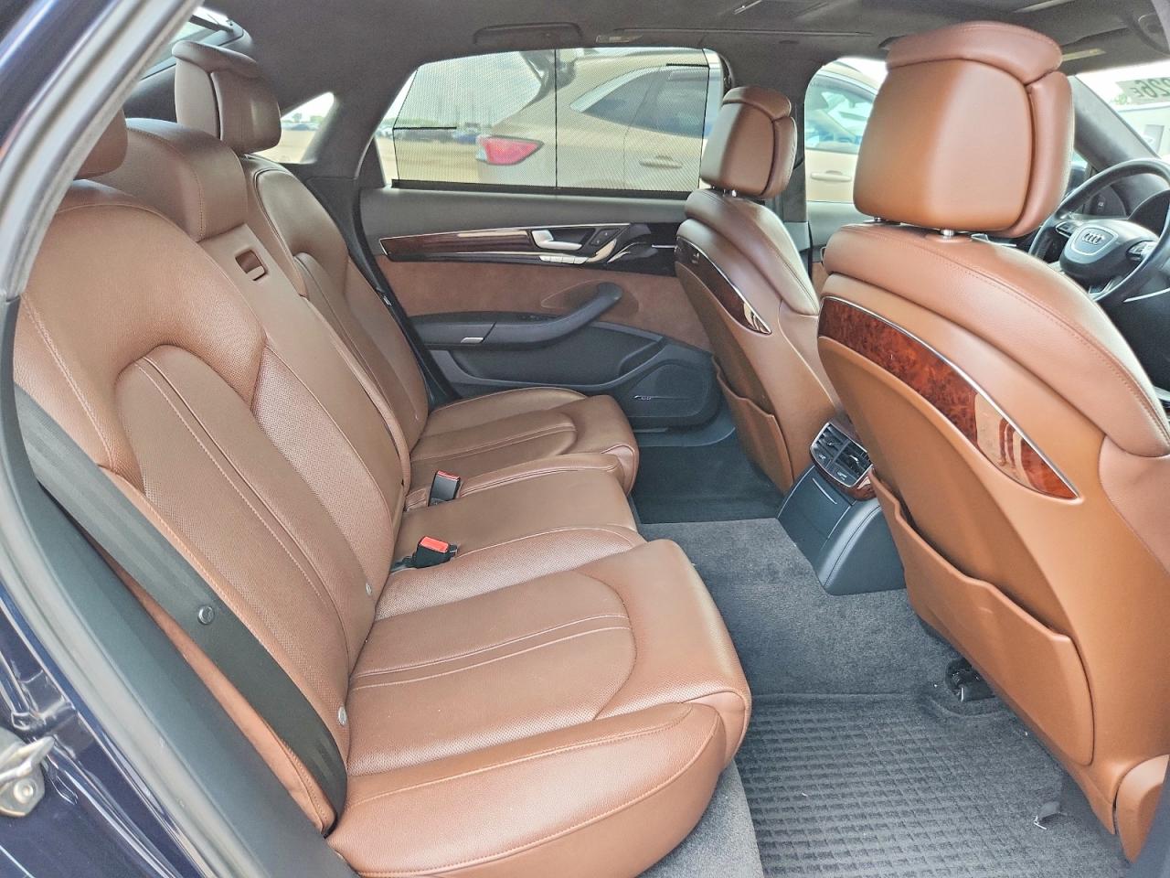 2012 Audi A8 L Quattro Black vin: WAURVAFD4CN015758