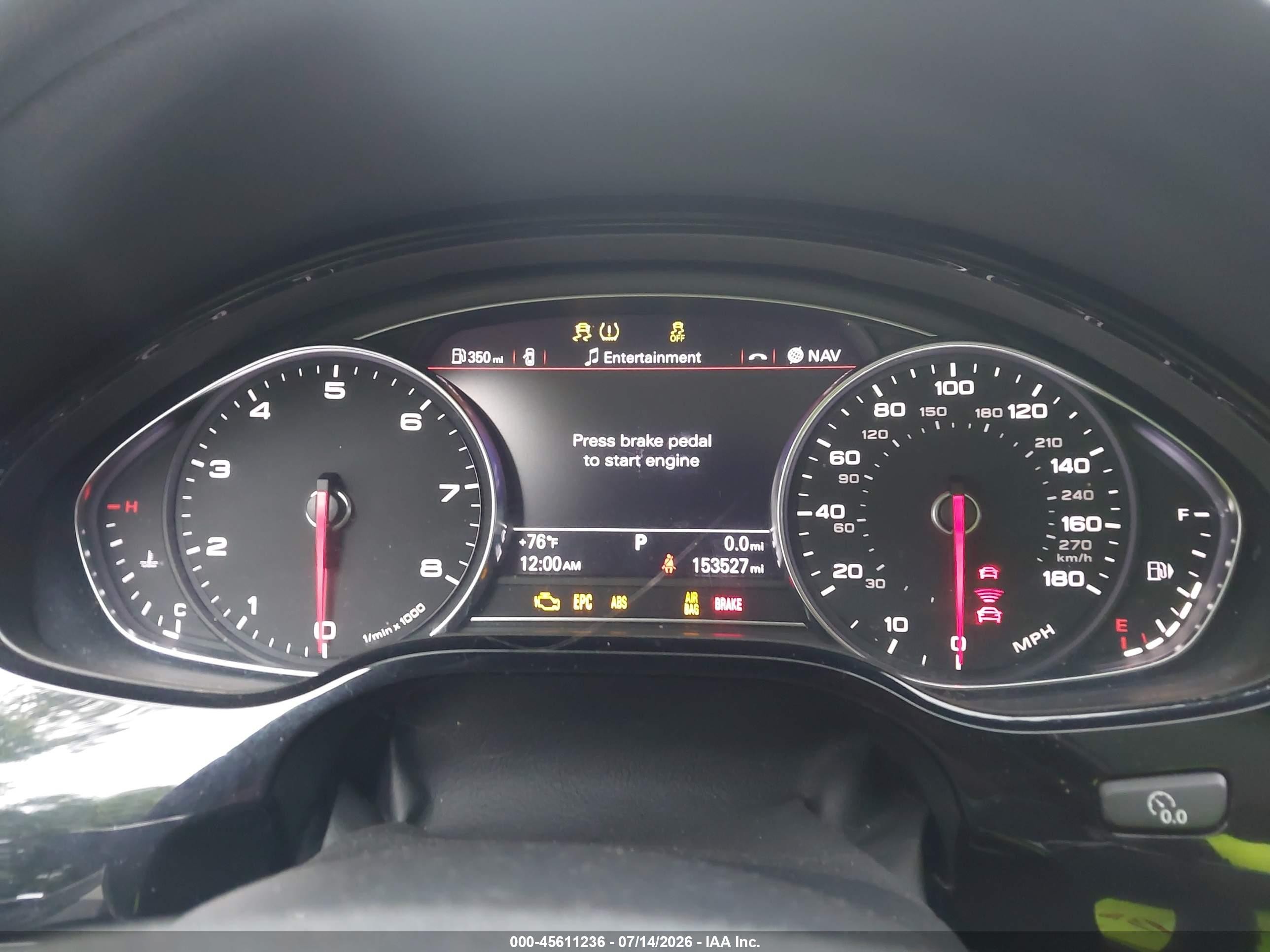 2011 Audi A8 L 4.2 Black vin: WAURVAFD5BN005156