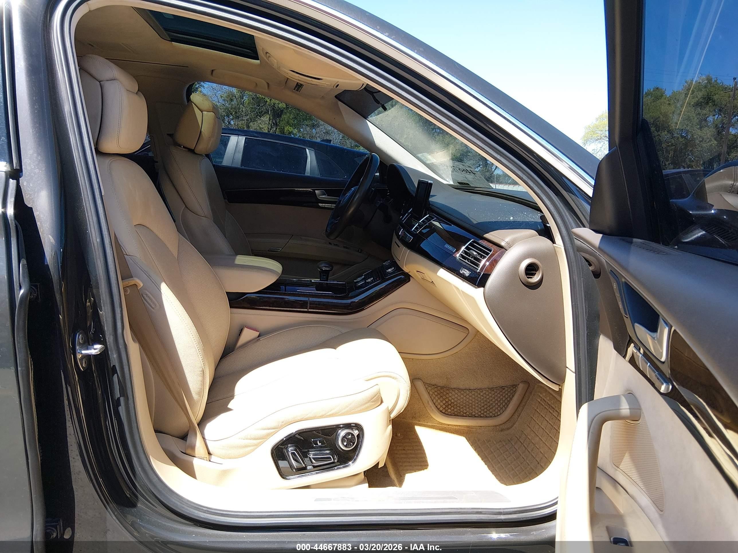 2012 Audi A8 L 4.2 Gray vin: WAURVAFD5CN006261