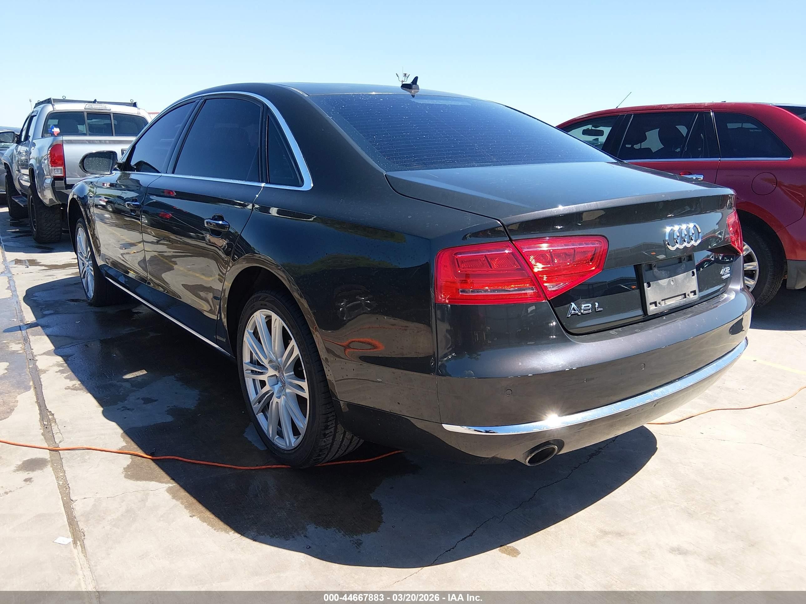2012 Audi A8 L 4.2 Gray vin: WAURVAFD5CN006261