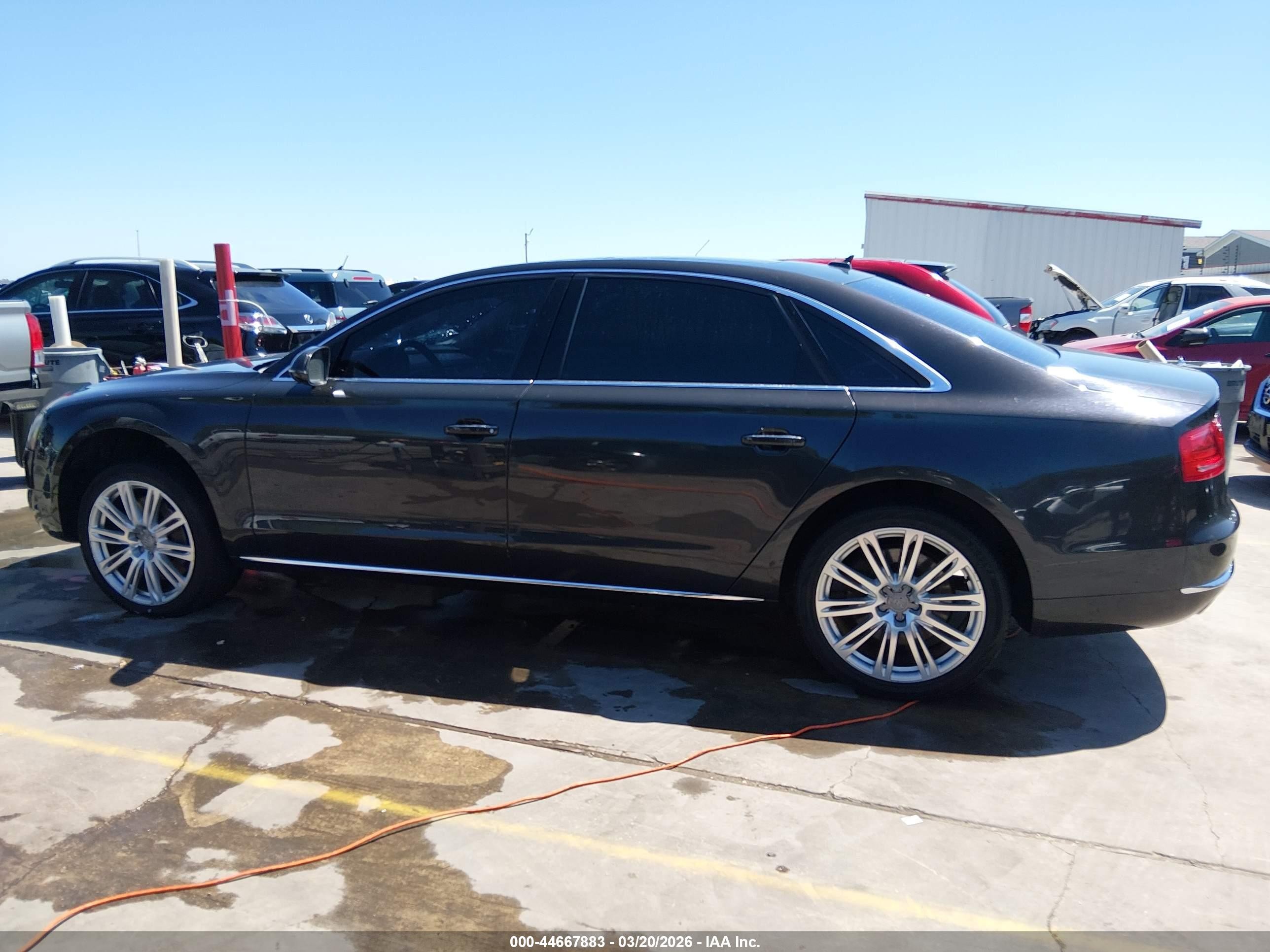 2012 Audi A8 L 4.2 Gray vin: WAURVAFD5CN006261