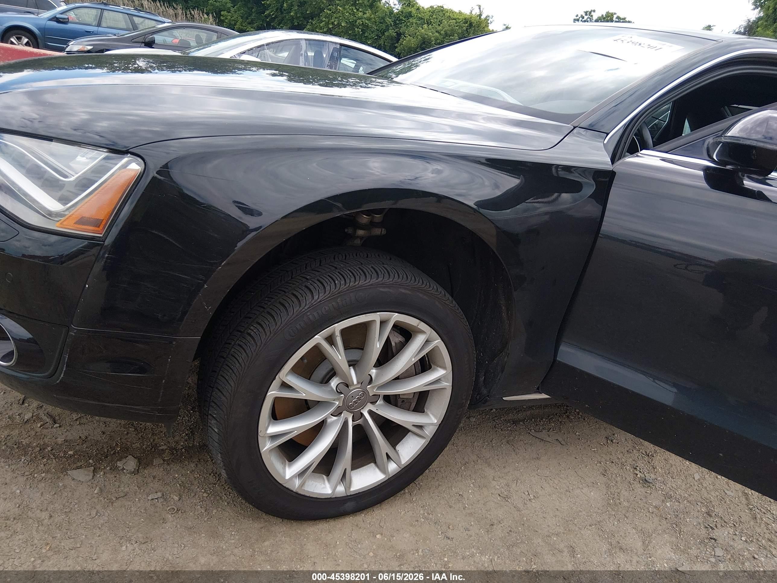 2012 Audi A8 L L 4.2 (tiptronic) (no Longer Orderable) Black vin: WAURVAFD6CN032853