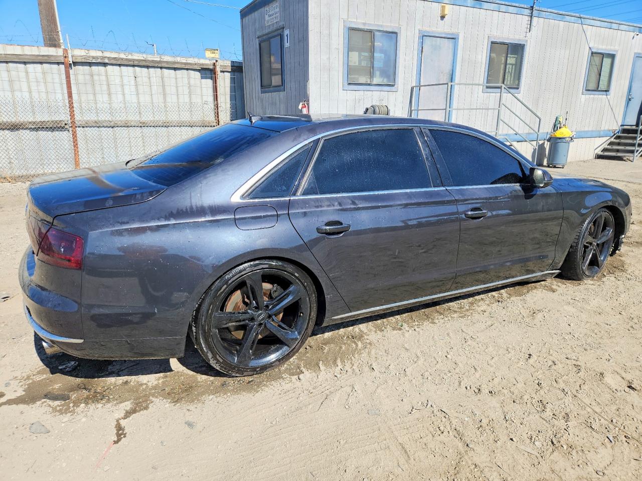 2012 Audi A8 L Quattro Угольный vin: WAURVAFD8CN008781