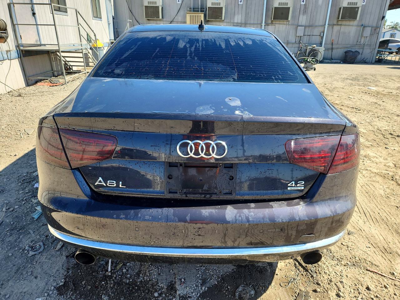 2012 Audi A8 L Quattro Угольный vin: WAURVAFD8CN008781