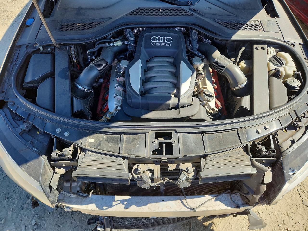 2012 Audi A8 L Quattro Угольный vin: WAURVAFD8CN008781