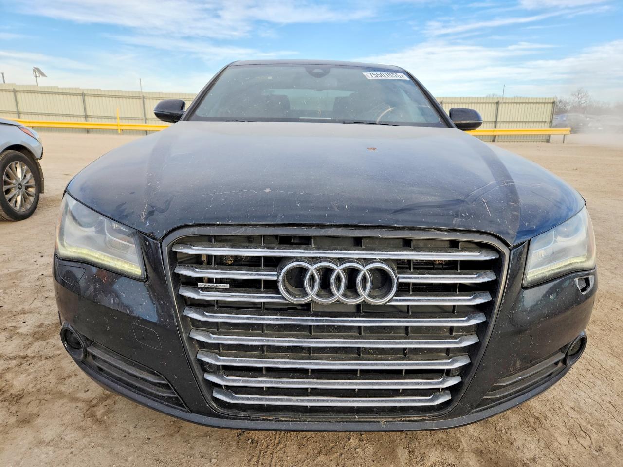 2011 Audi A8 L Quattro Black vin: WAURVAFD9BN027547