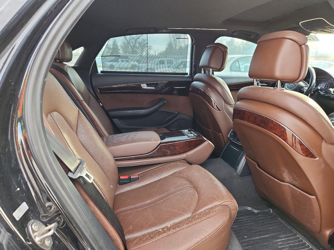 2011 Audi A8 L Quattro Black vin: WAURVAFD9BN027547