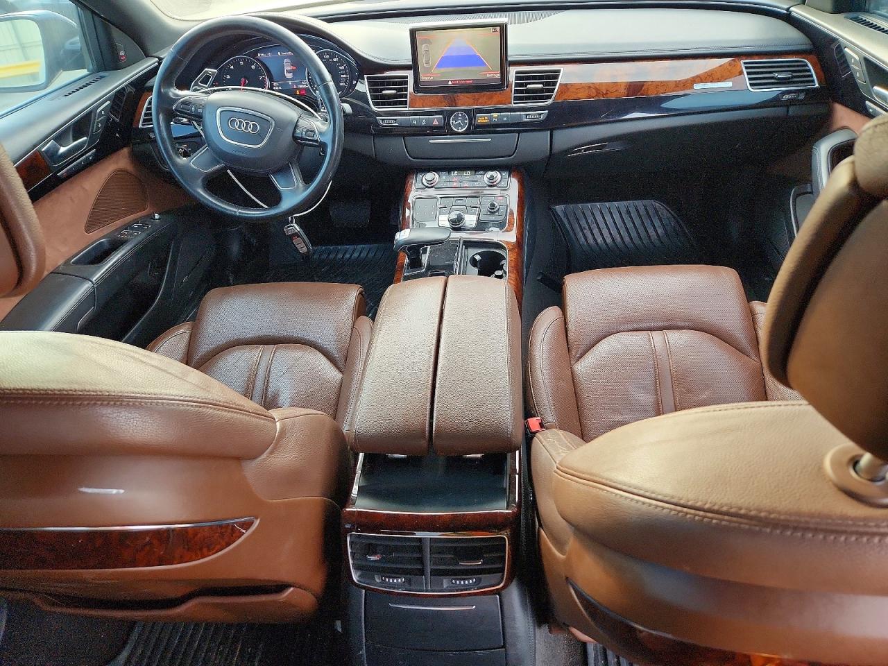 2011 Audi A8 L Quattro Black vin: WAURVAFD9BN027547