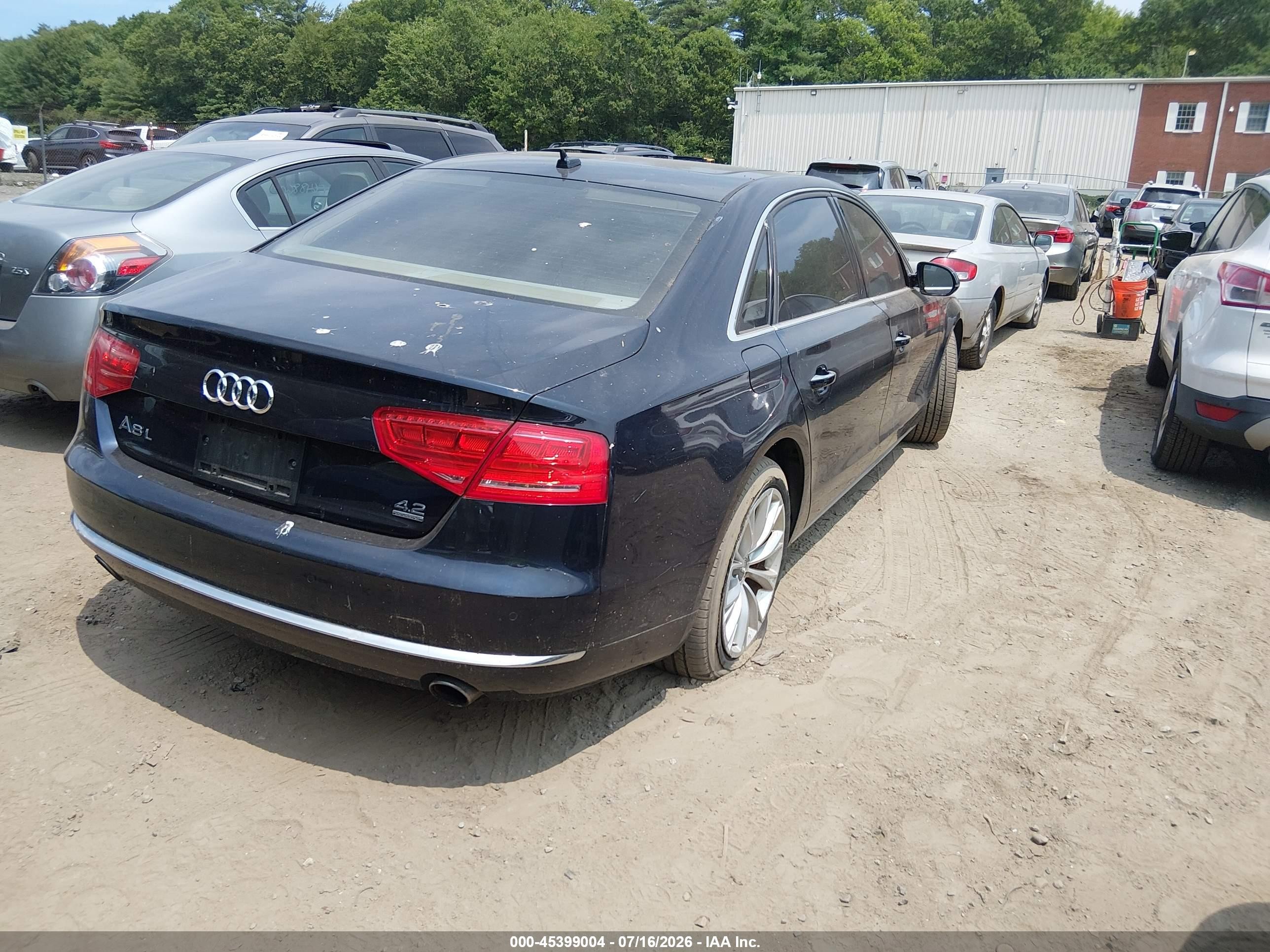 2012 Audi A8 L L 4.2 (tiptronic) (no Longer Orderable) Black vin: WAURVAFD9CN023399