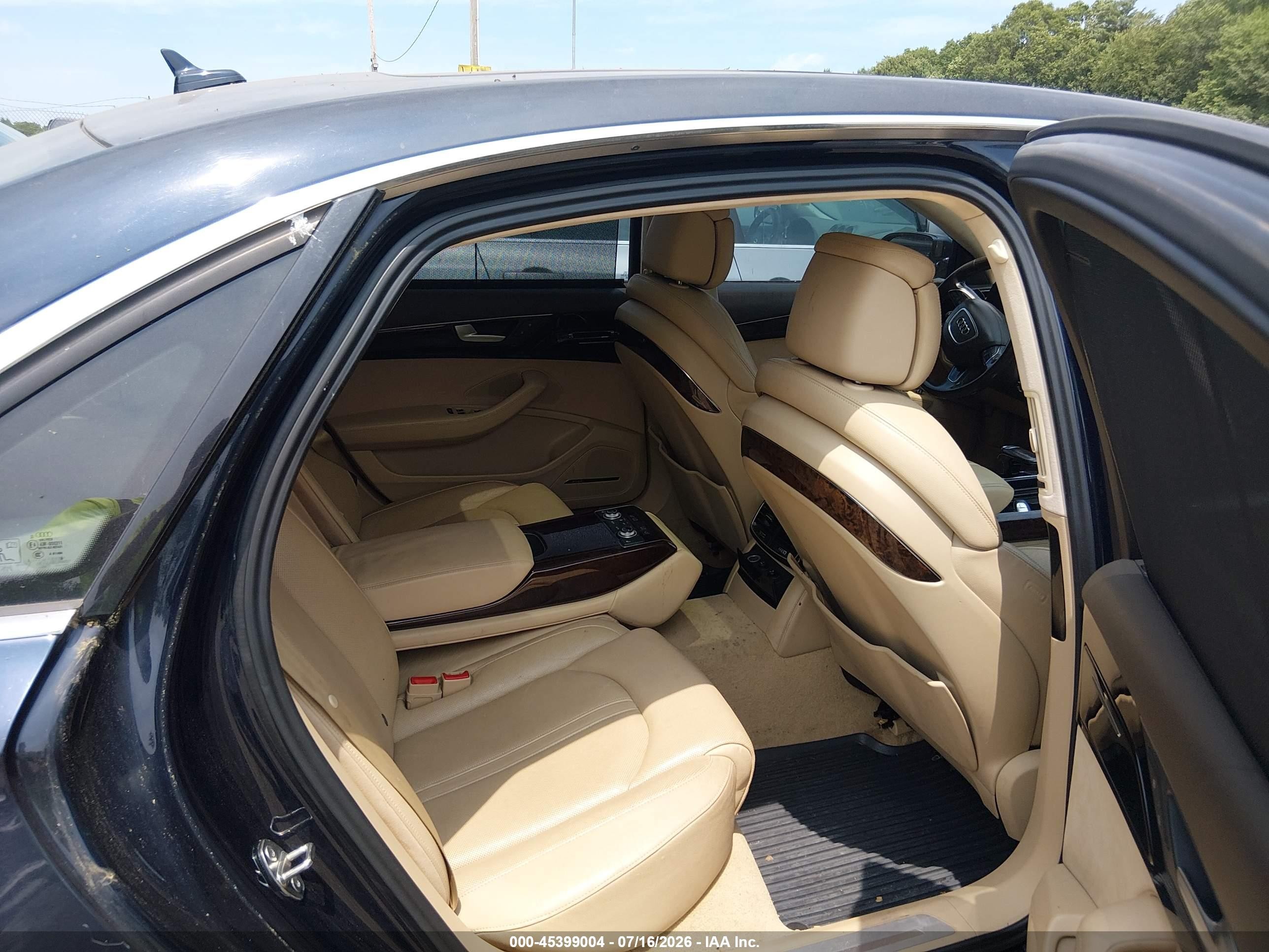 2012 Audi A8 L L 4.2 (tiptronic) (no Longer Orderable) Black vin: WAURVAFD9CN023399